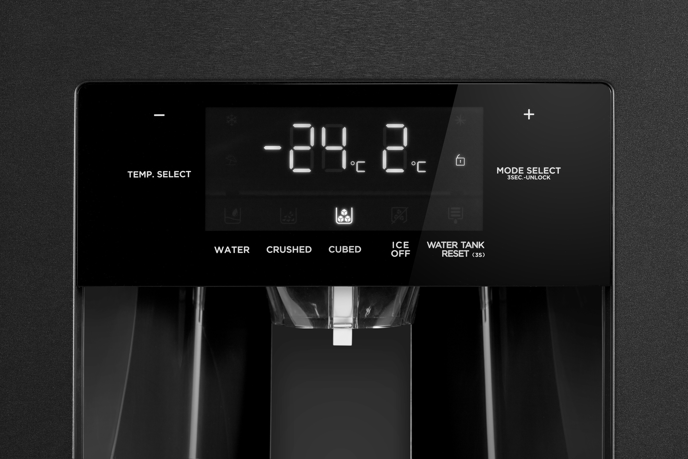 Hanseatic Side-by-Side »HSBS17590CWEBI«, mit Eis-, Crushed-Ice- und Wasserspender
