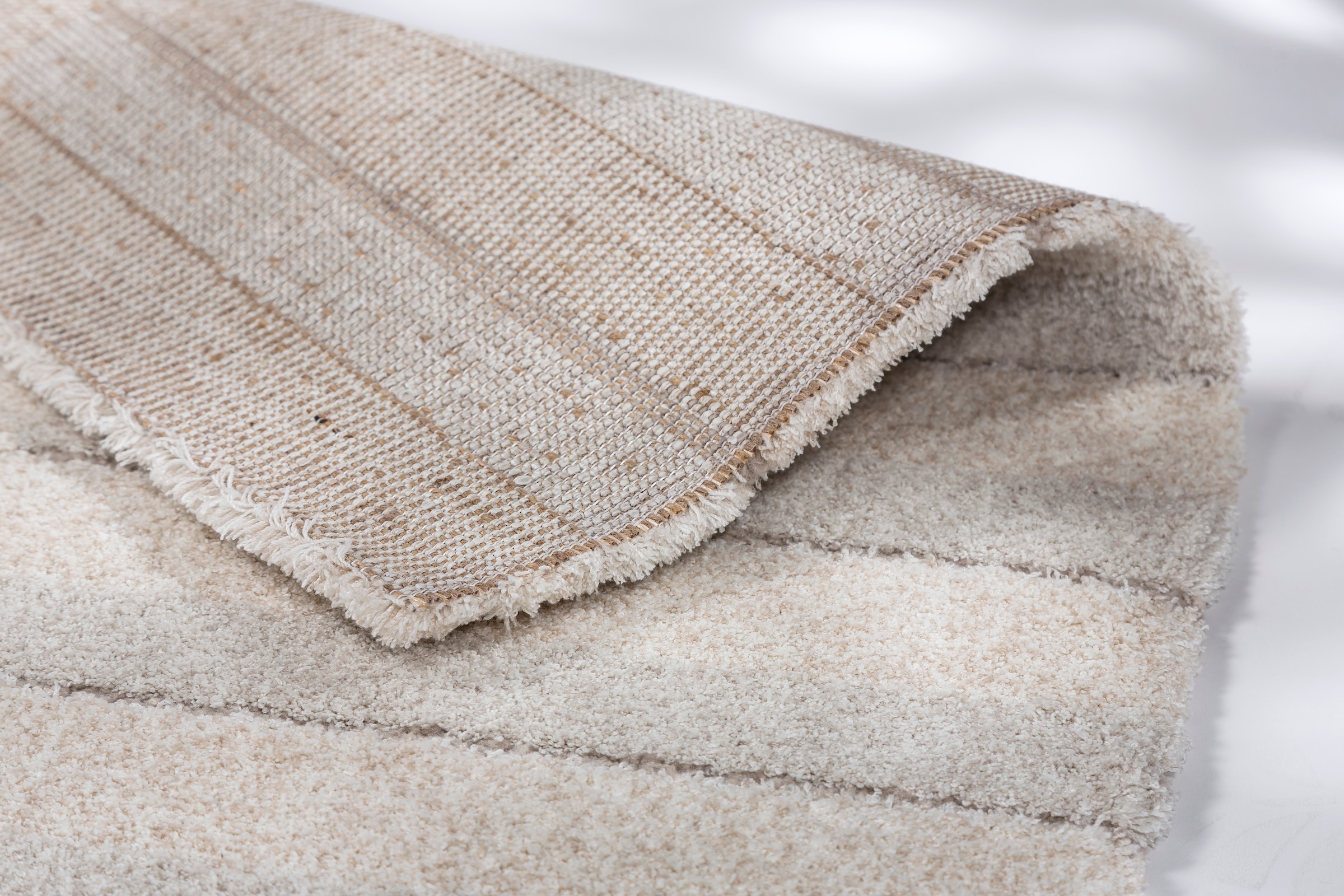 SCHÖNER WOHNEN-Kollektion Teppich »Amaze 244«, rechteckig, 17 mm Höhe, weicher Kurzflor, WOhnzimmer, Schöner Wohnen Kollektion