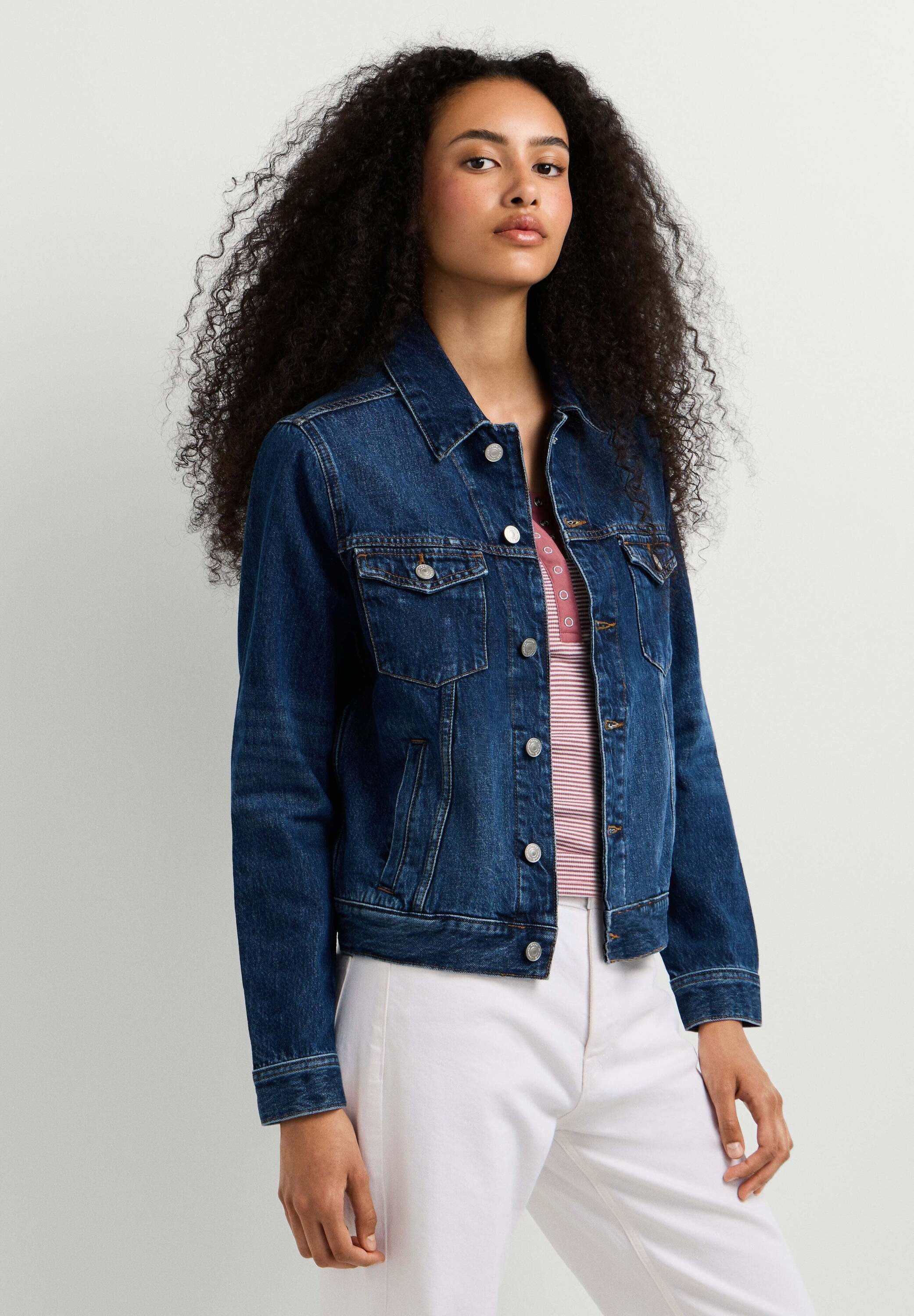 Pepe Jeans Jeansjacke »denim jacket CRESCENT TRUCKER JACKET«