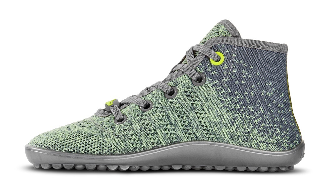 Leguano Barfußschuh »leguanito go«, Schnürer, High-Top-Sneaker mit biegsamer LIFOLIT®Sohle