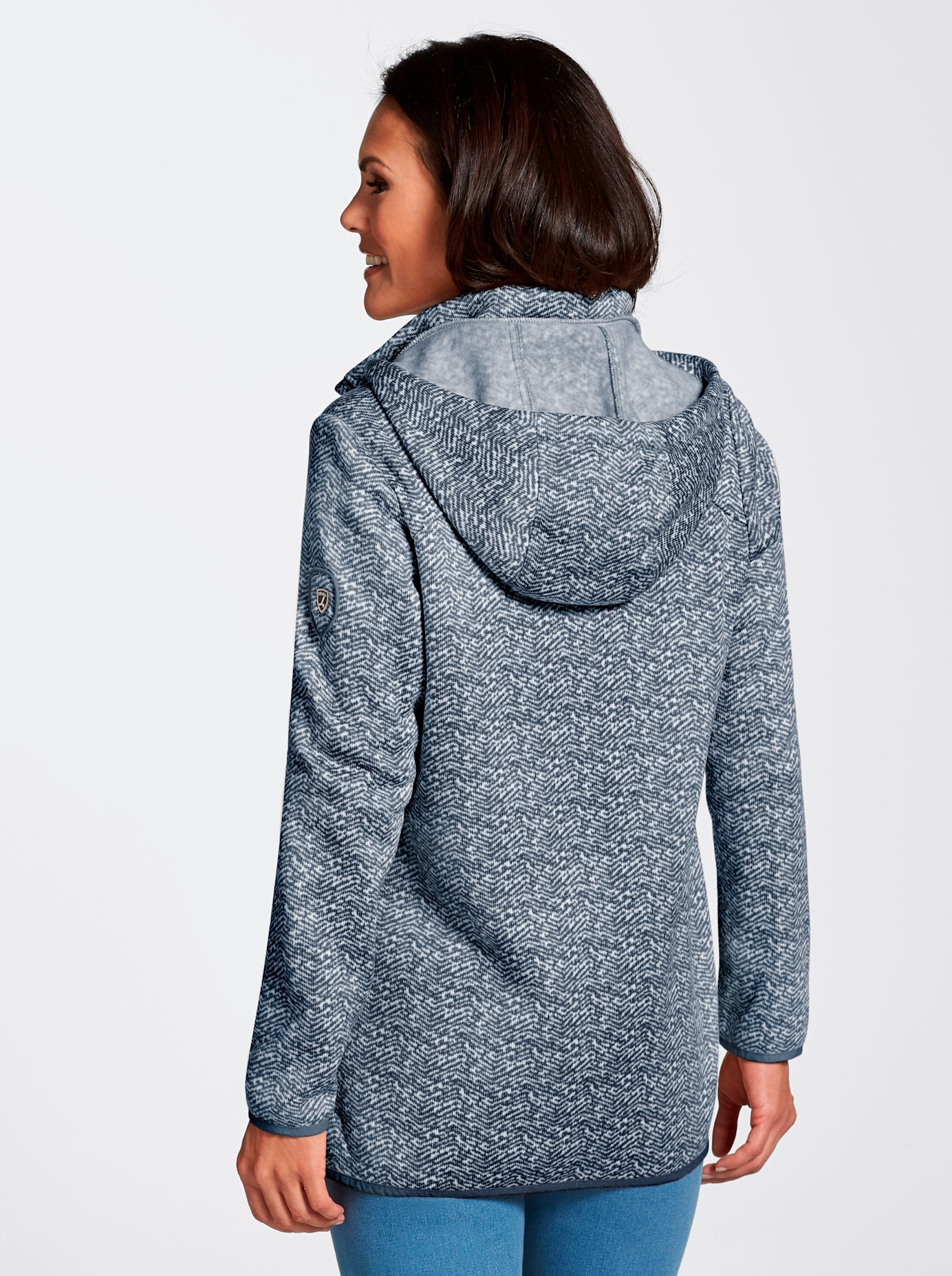 Casual Looks Kapuzenfleecejacke