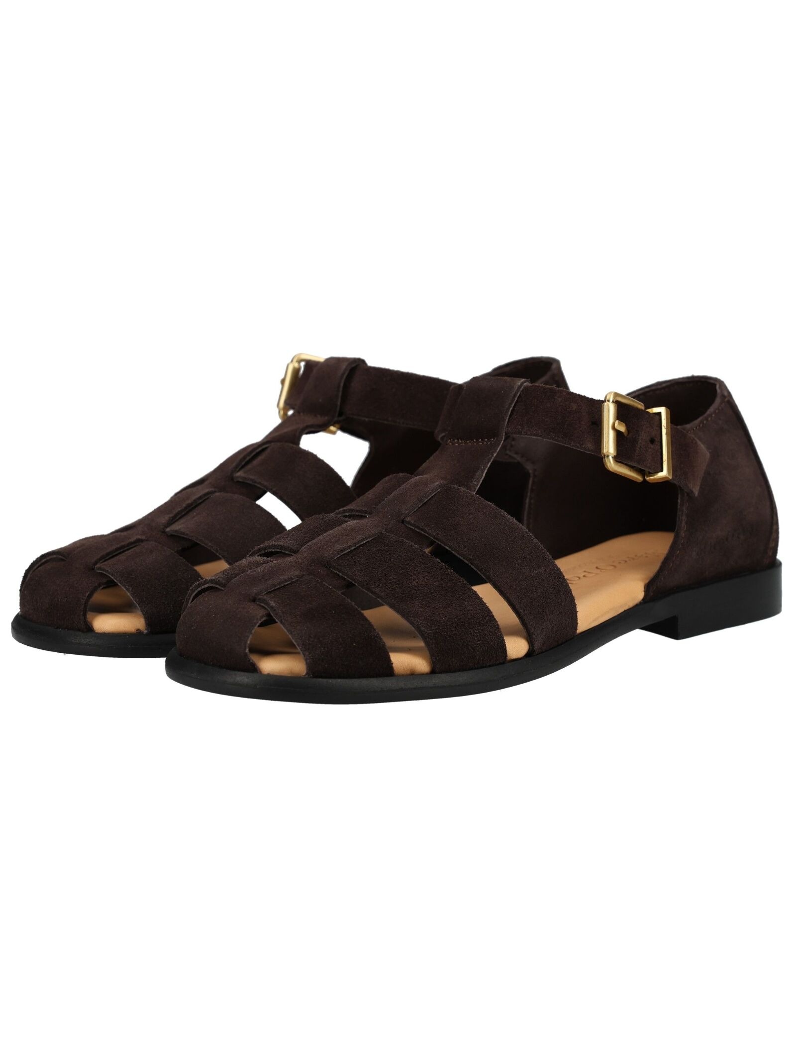 Marc O'Polo Veloursleder Sandals Brown 38 6