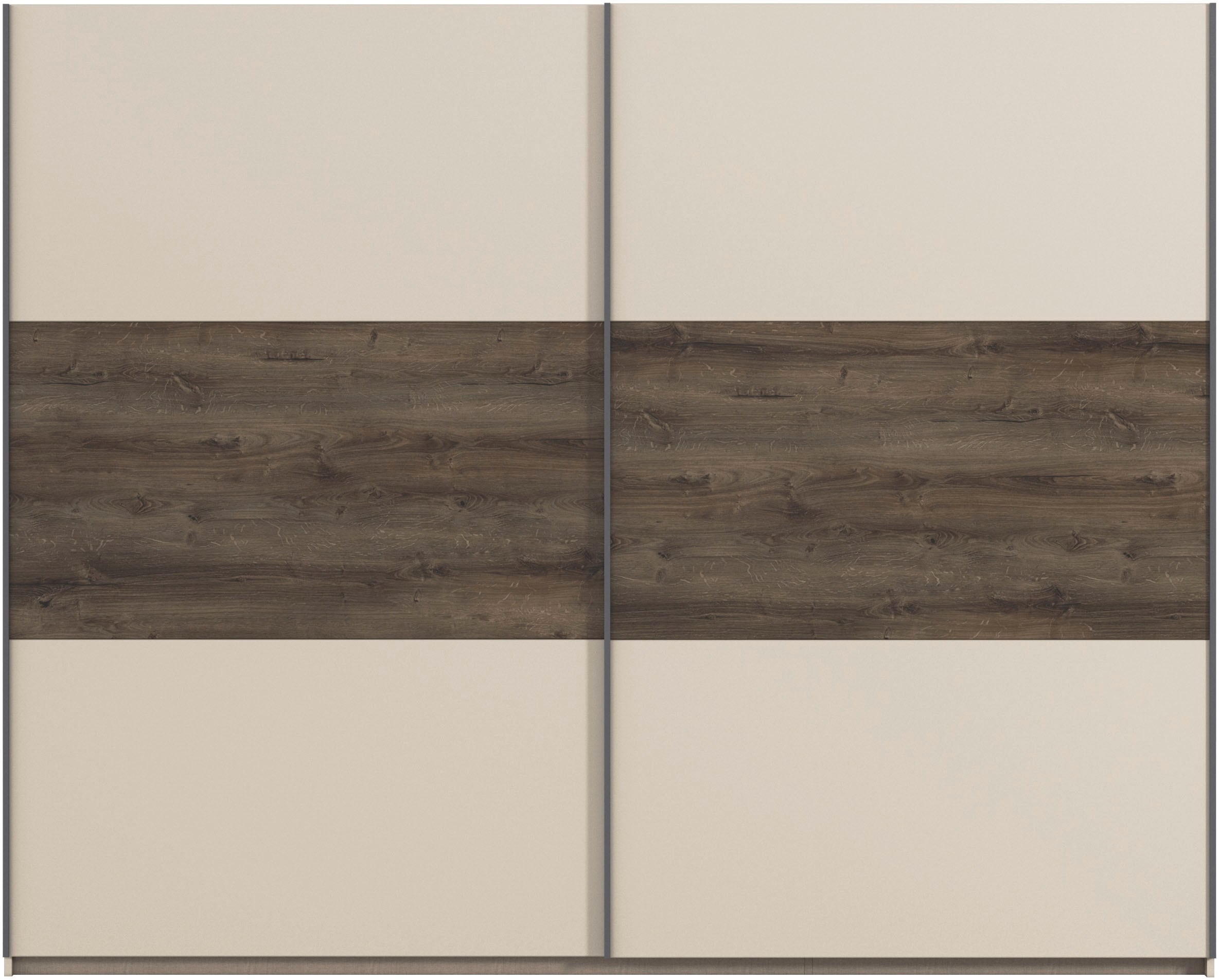 rauch Schwebetürenschrank »Kleiderschrank Schrank Garderobe Schlafzimmerschrank SAJO«, in 2 Breiten (218, 261 cm) optional mit Spiegel MADE IN GERMANY