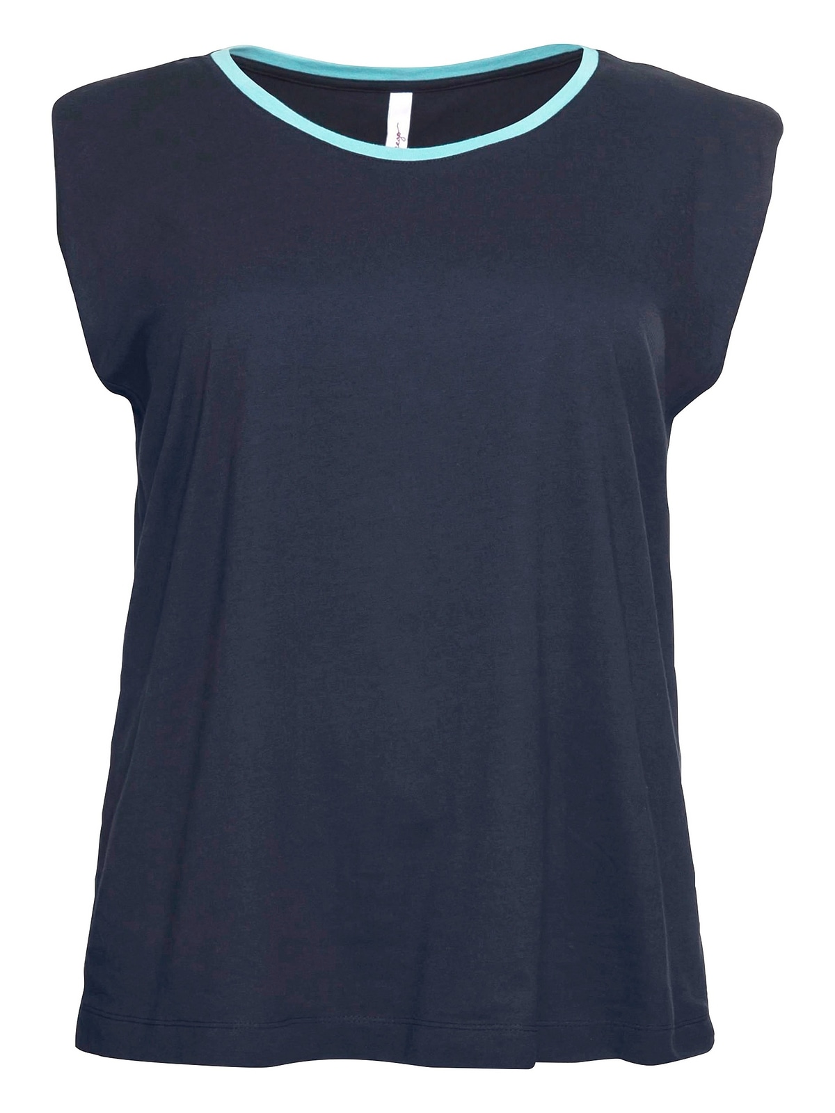 Sheego T-Shirt »Große Größen«, mit BAUR Schultern für | betonten bestellen