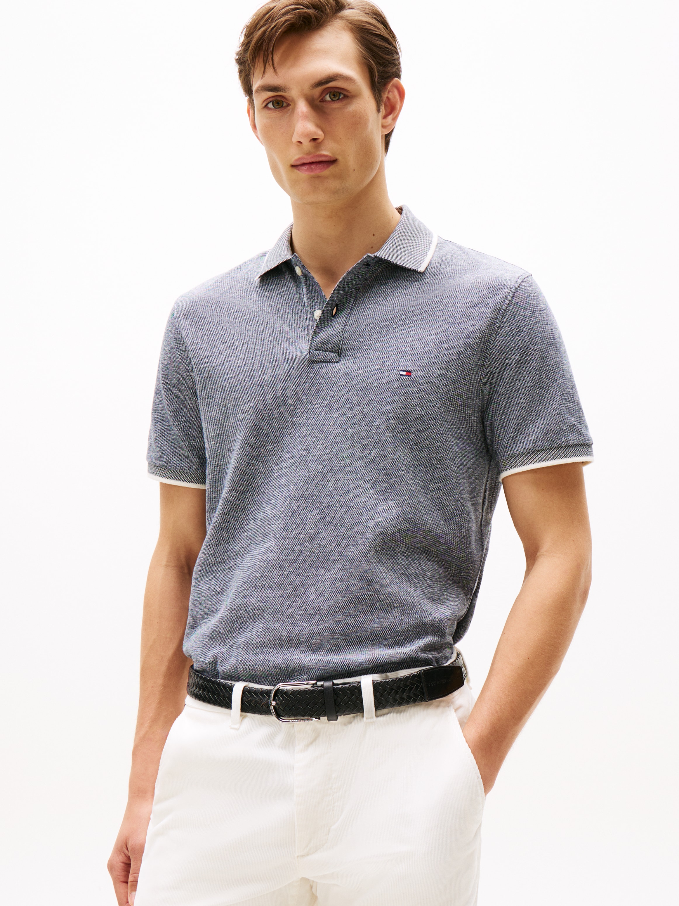 Tommy Hilfiger Poloshirt »LINEN PIQUE REG POLO«