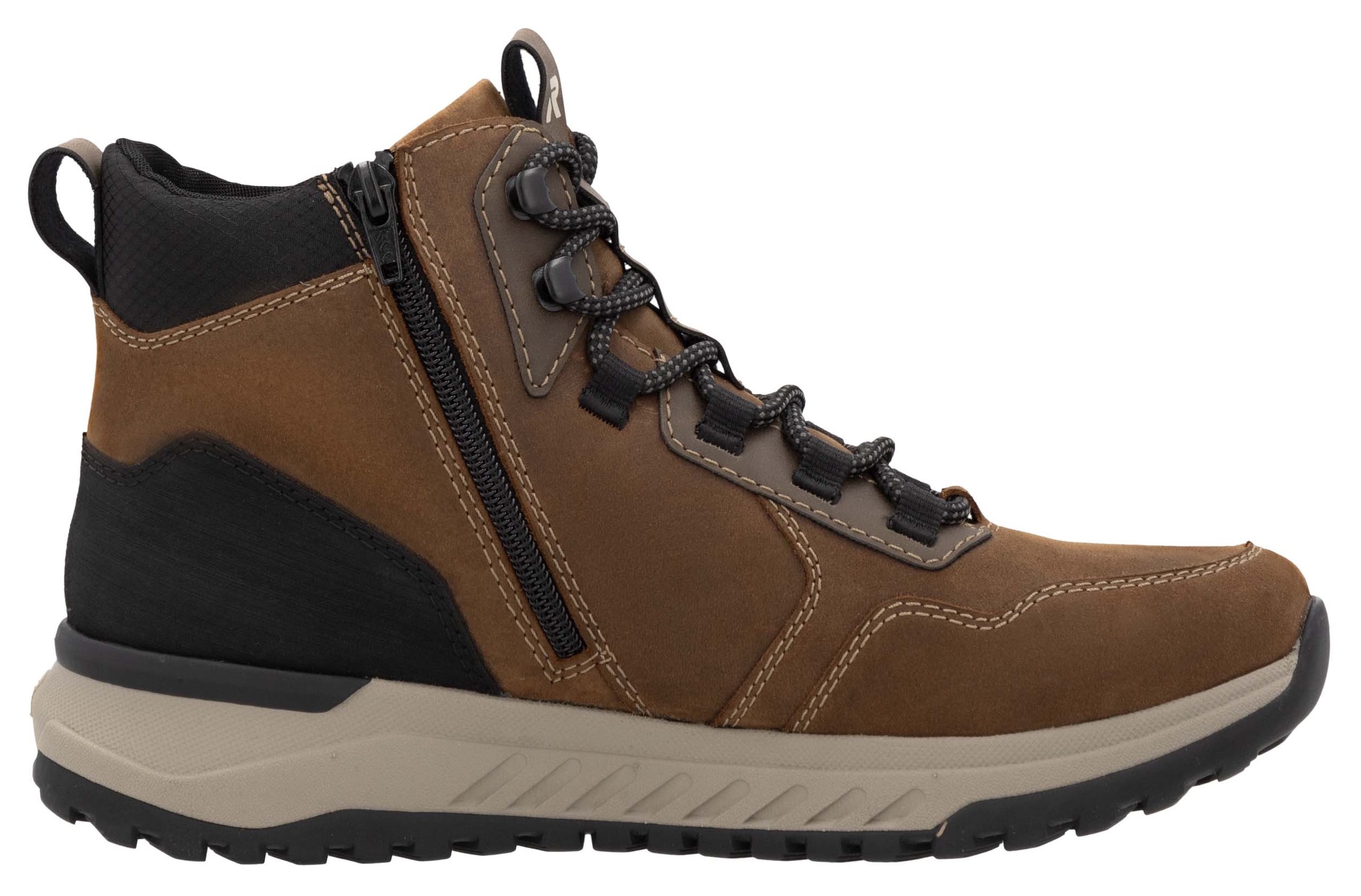 Rieker EVOLUTION Schnürboots, Winterboots, Outdoorschuh, High Top Sneaker mit TEX-Membran