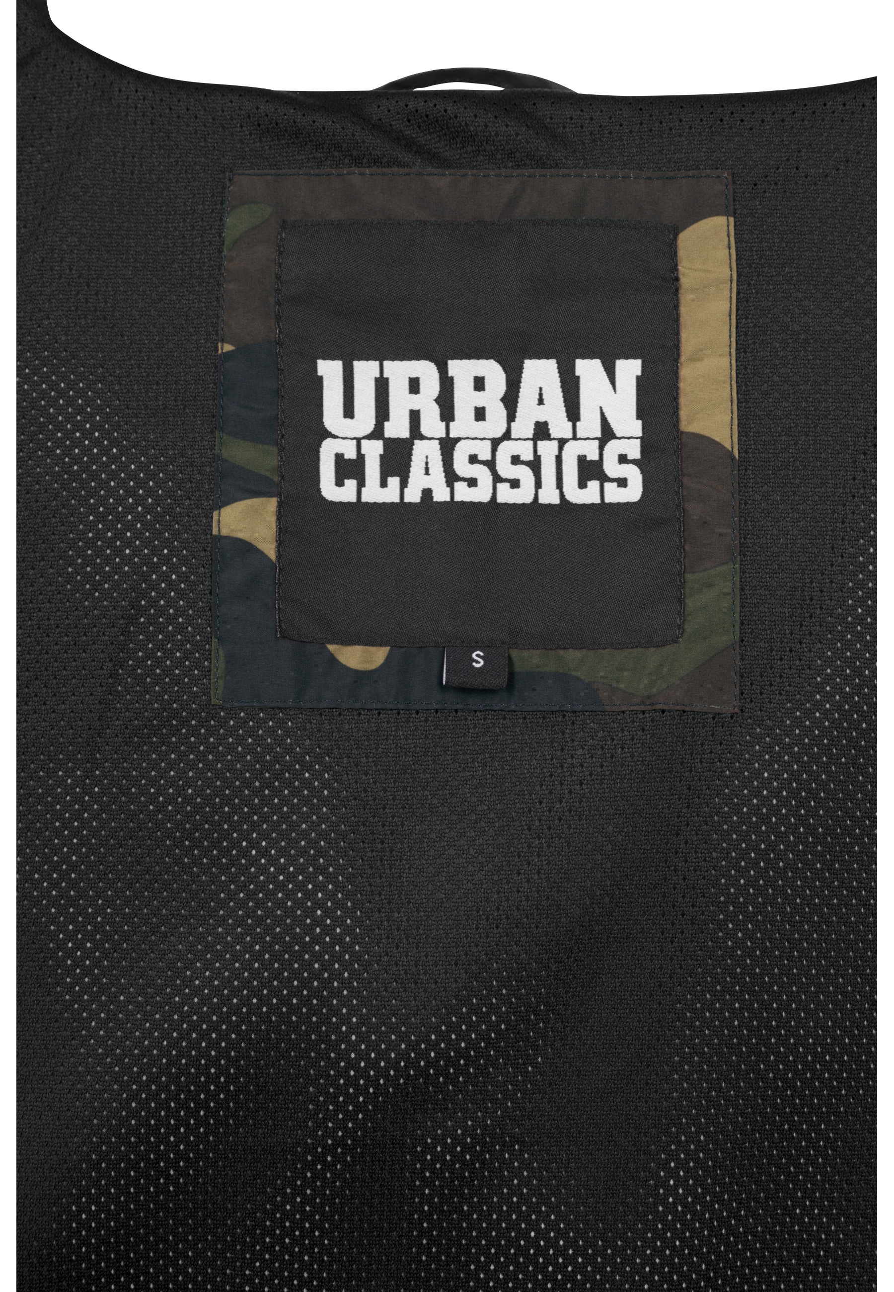 URBAN CLASSICS Anorak »Urban Classics Herren Camo Pull Over Windbreaker« 1 Stk. tlg. mit Kapuze
