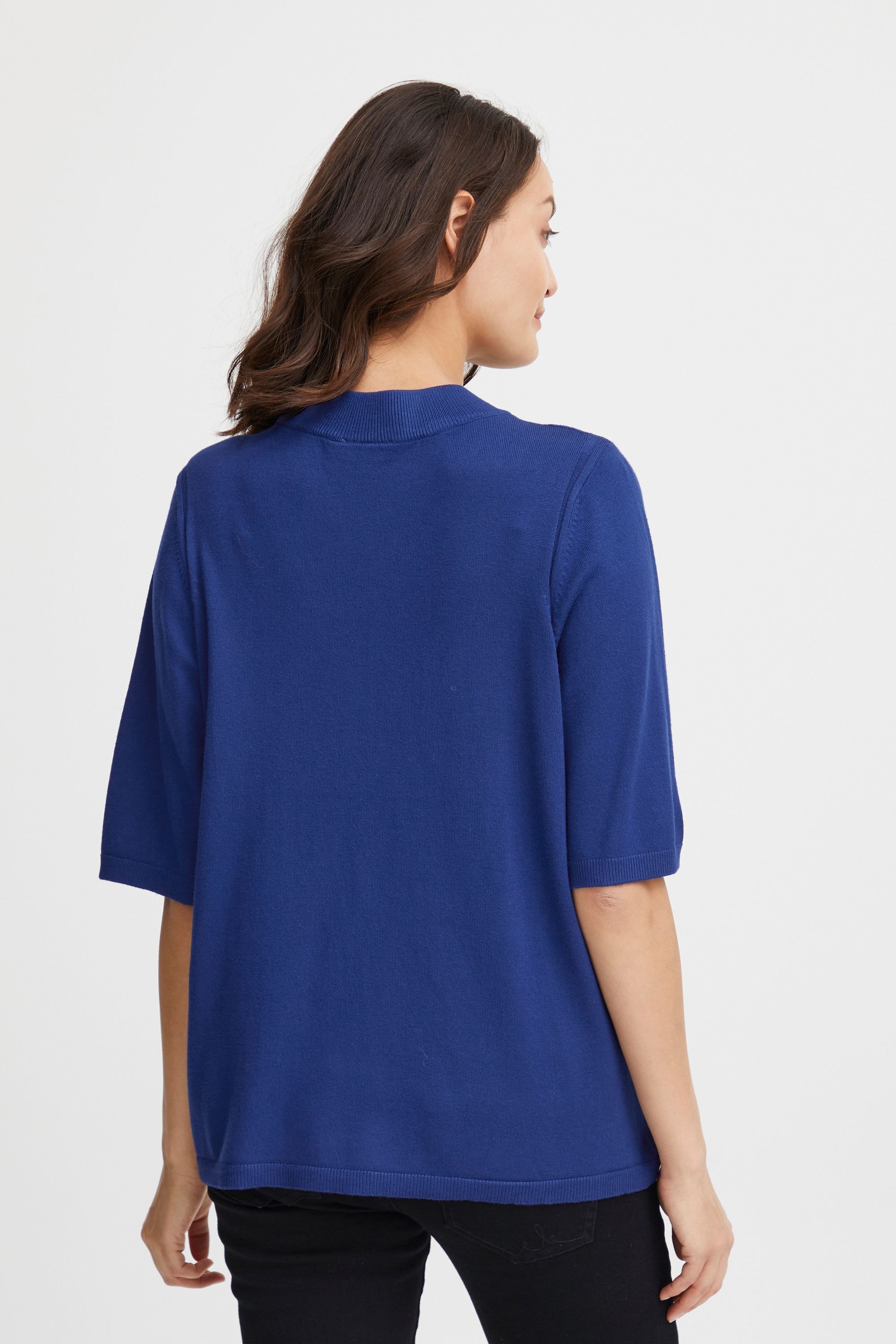 fransa Strickfleece-Pullover »Strickpullover FRBlume«