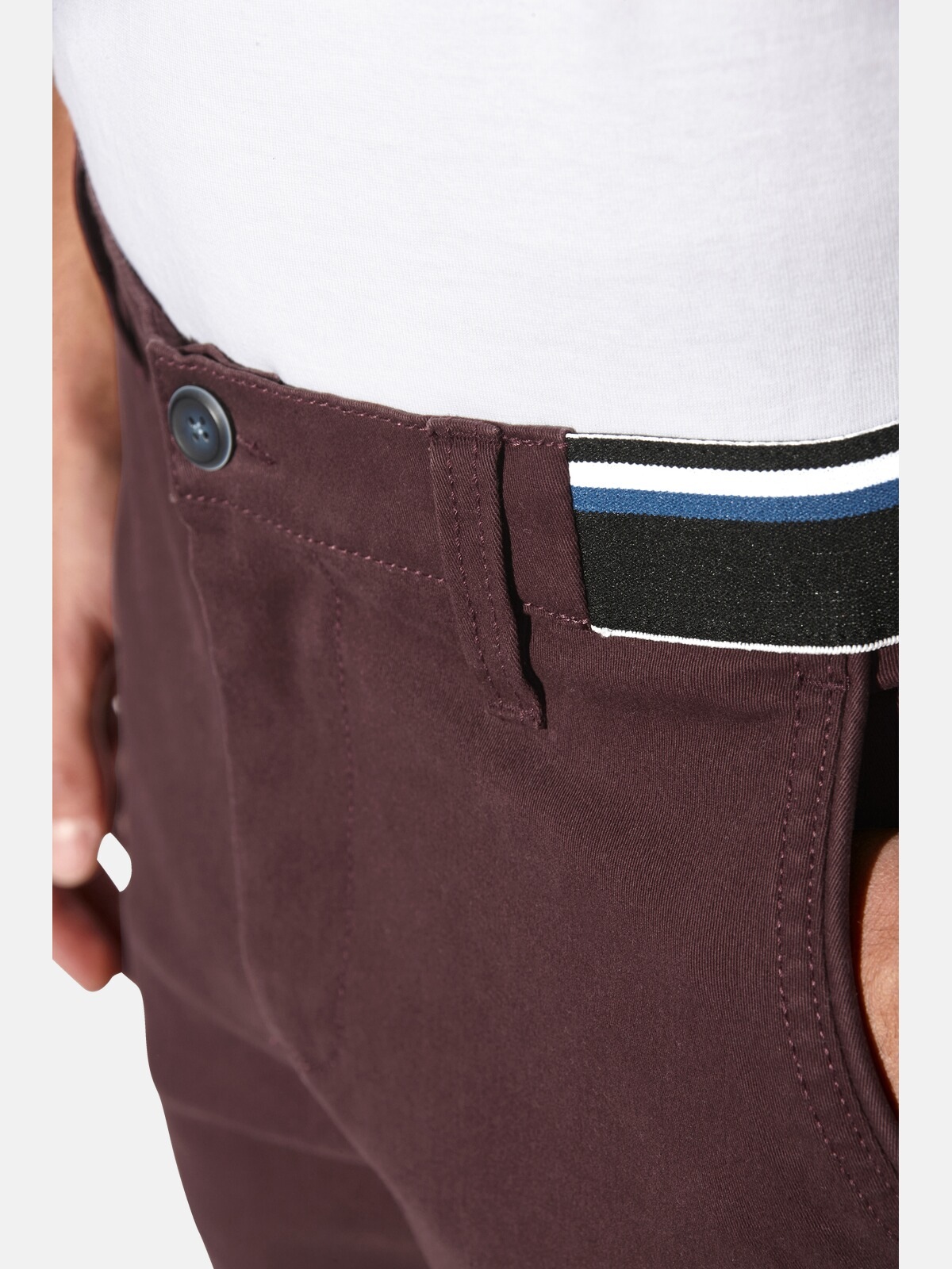 BABISTA ELVIRO Chino Pants Dark Red 3