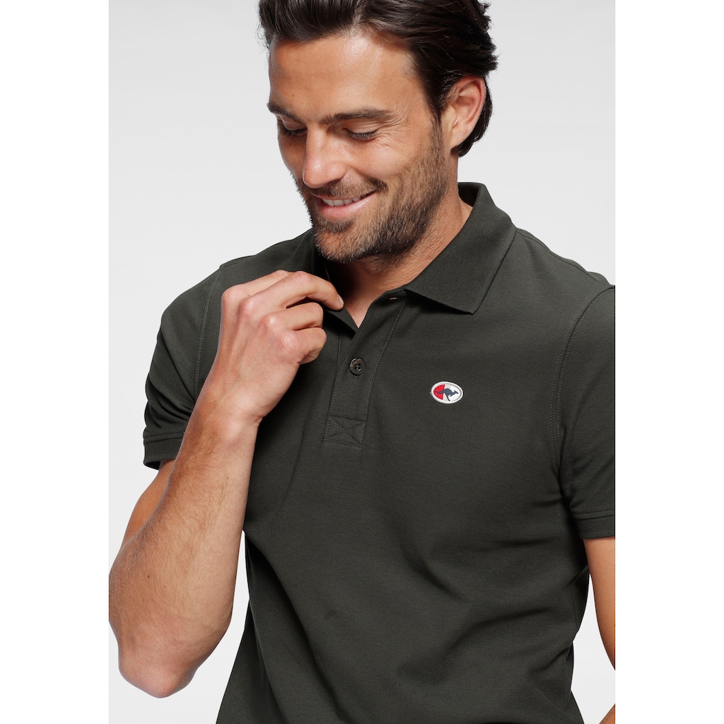 KangaROOS Poloshirt, unifarben