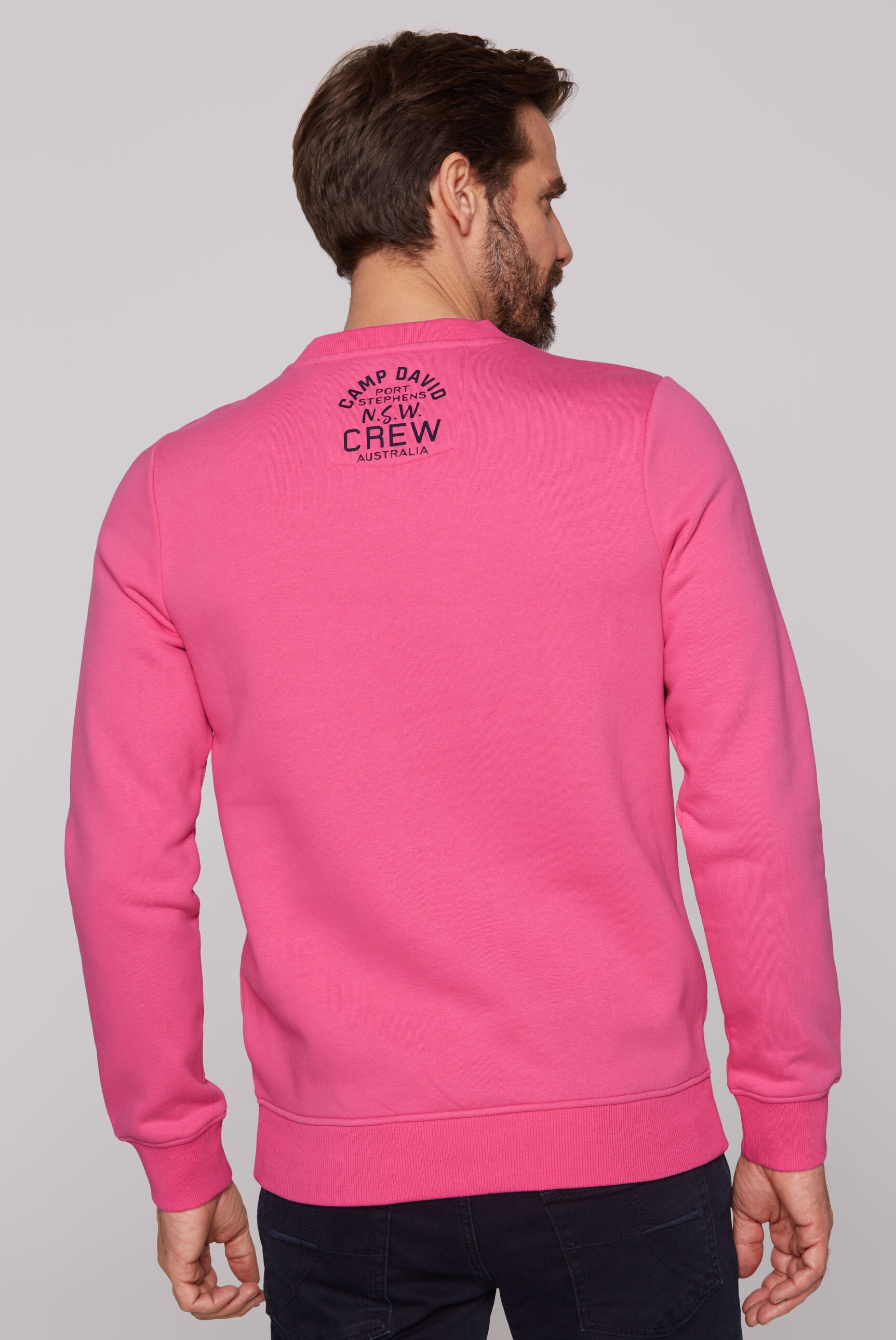CAMP DAVID Sweater, mit weicher Innenseite