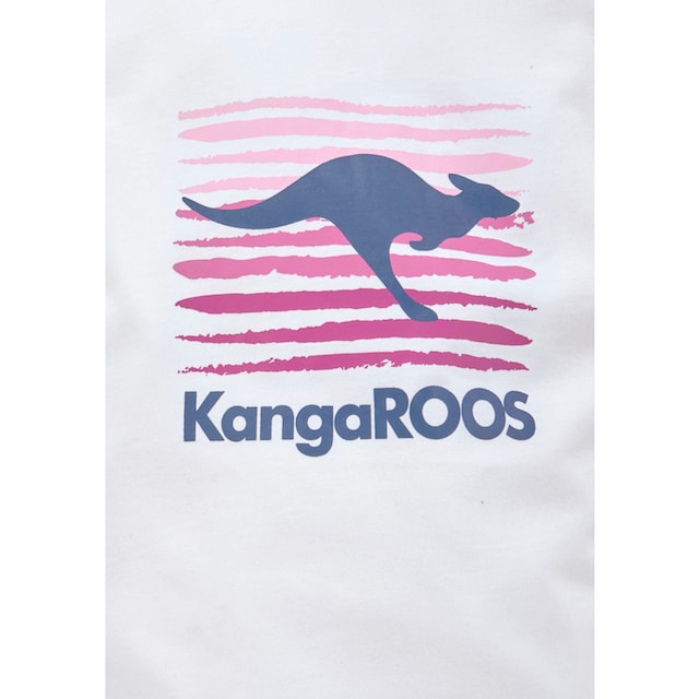 KangaROOS T-Shirt, mit großem Logodruck online bestellen | BAUR