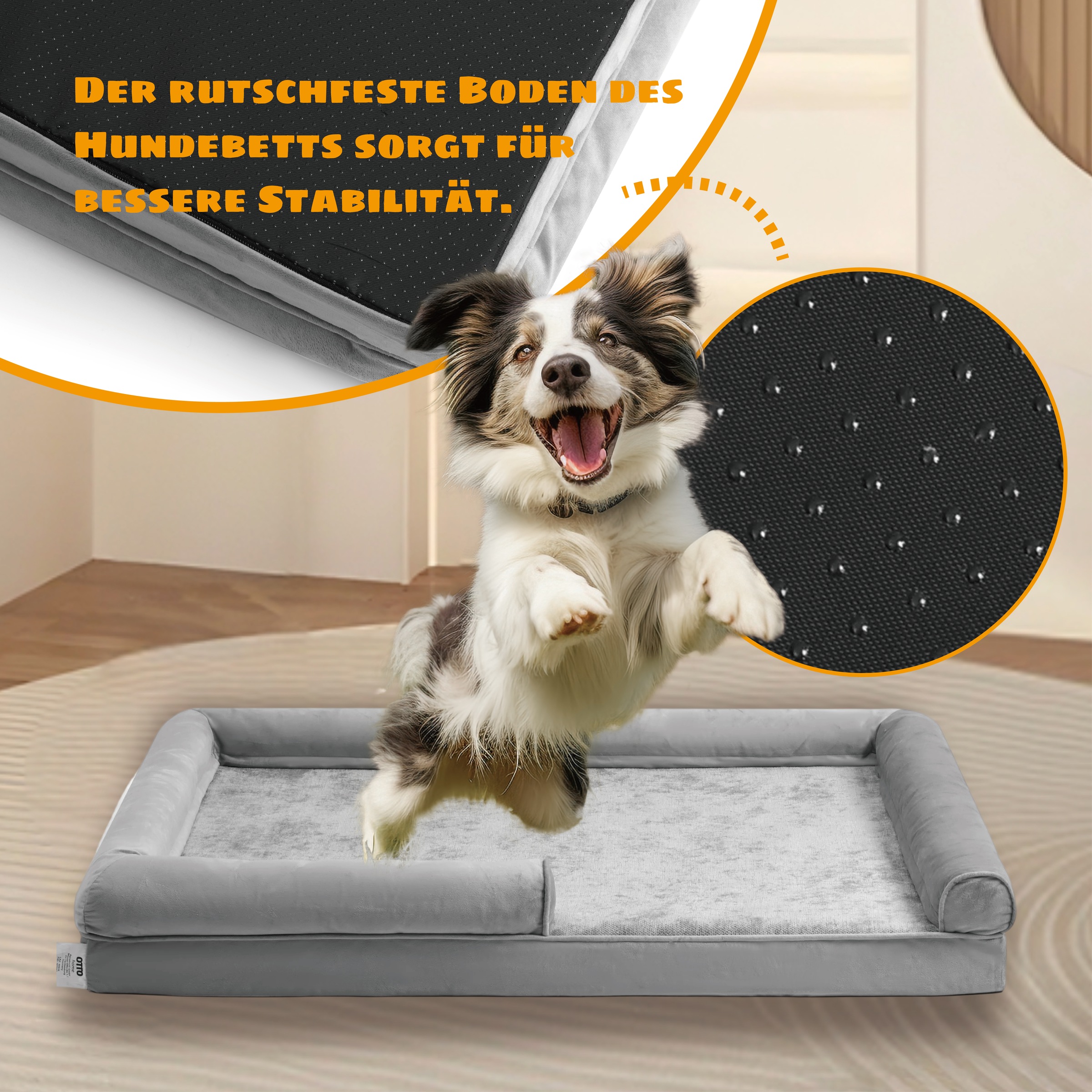 OTTO home Hundebett »Dreamy« Orthopädischer Komfort für erholsamen Schlaf