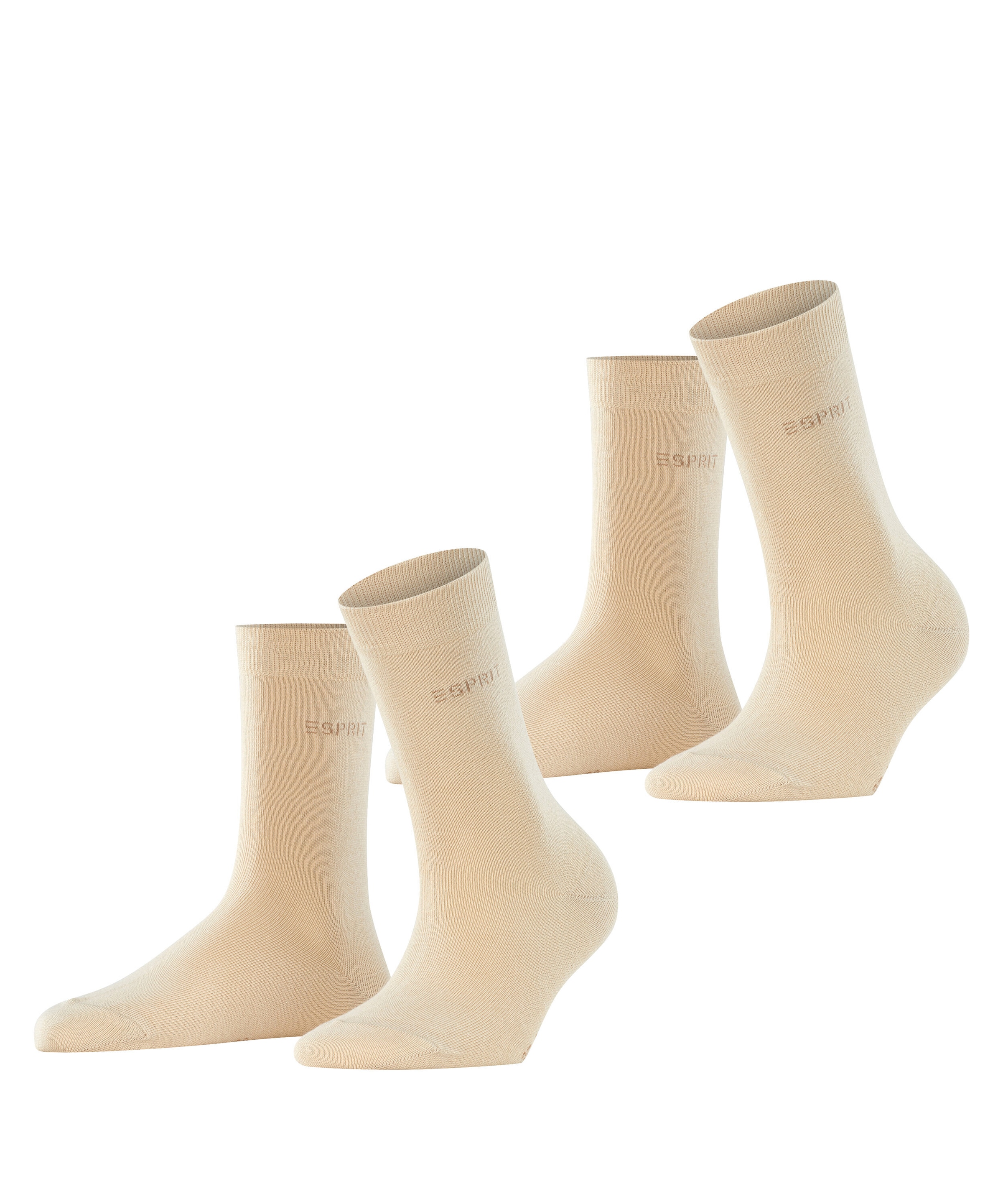 Esprit Socken "Uni", (2 Paar, 2er Pack), aus elastischem Material, atmungsa günstig online kaufen