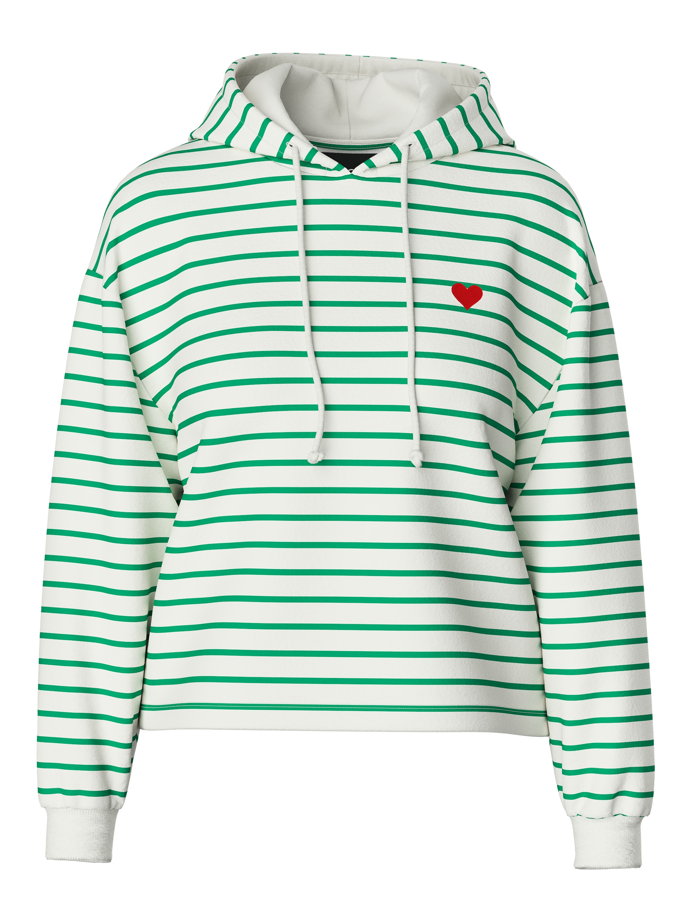 pieces Kapuzensweatshirt "PCCHILLI LS HOODIE STRIPES EMB NOOS BC" günstig online kaufen