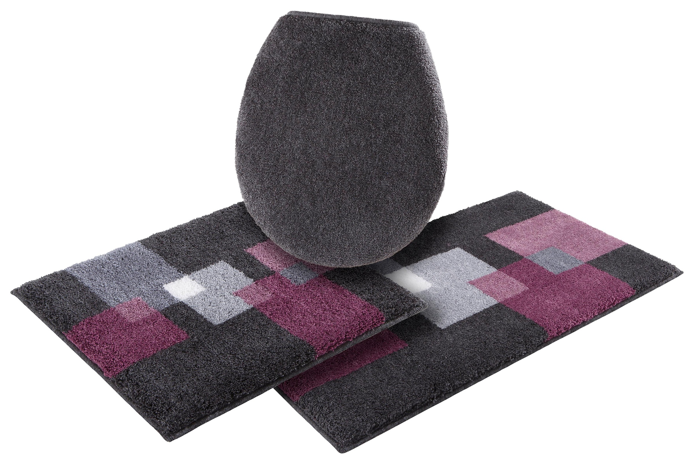 Grund Badematte "Paxos" Höhe 20 mm rutschhemmend beschichtet fußbodenheizun günstig online kaufen