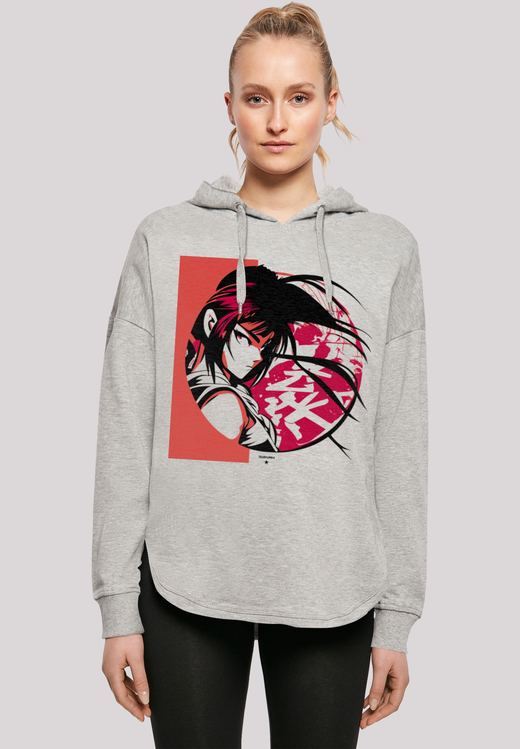 F4NT4STIC Kapuzenpullover "Manga Girl Japan", Print