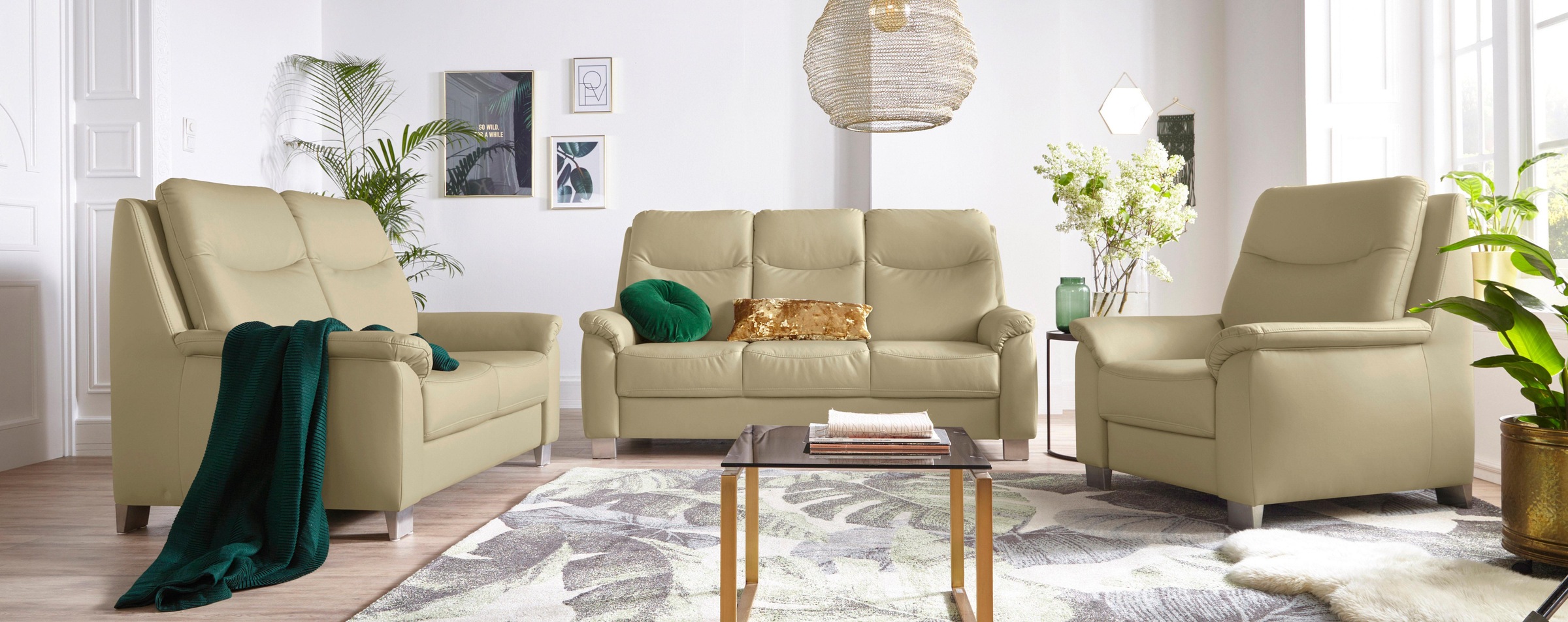 sit&more Sessel »Boccaccio«, inklusive Federkern und Kopfteilverstellung