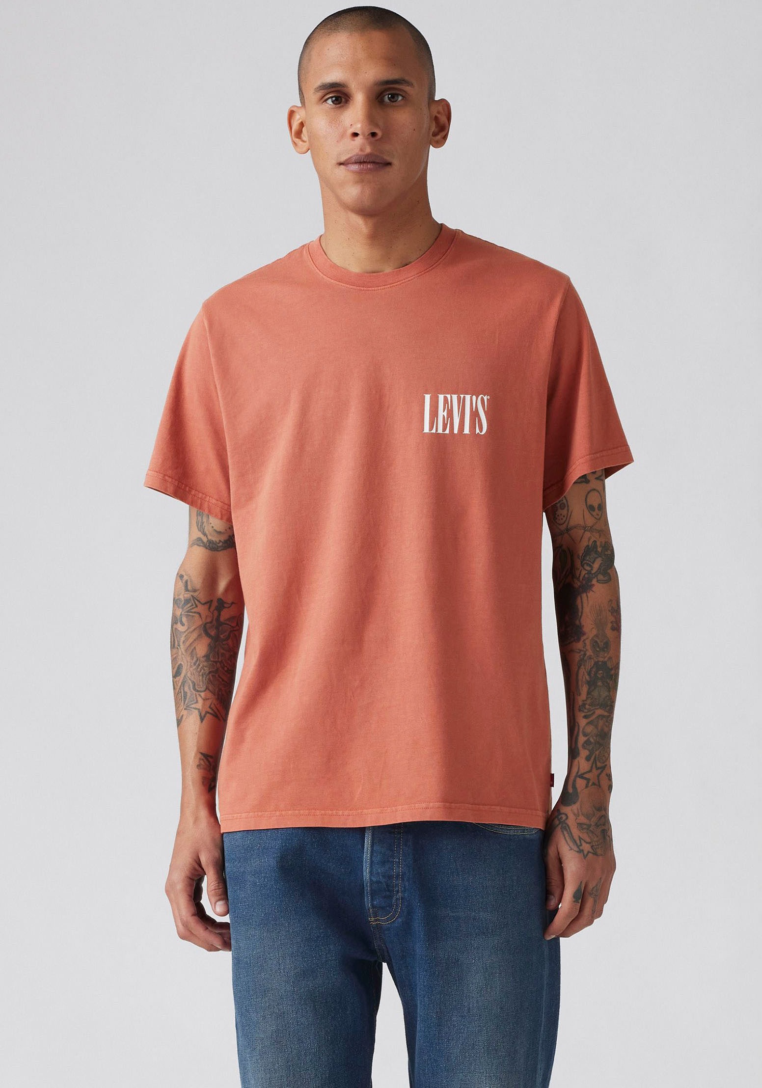 Levi's® T-Shirt, mit Logoschriftzug