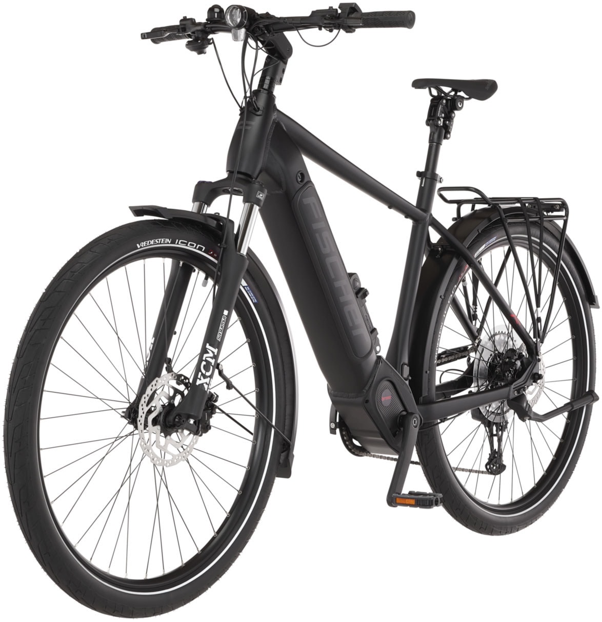 FISCHER Fahrrad E-Bike »VIATOR N100 55 711«, 12 Gang, SRAM, Schaltwerk SX EAGLE