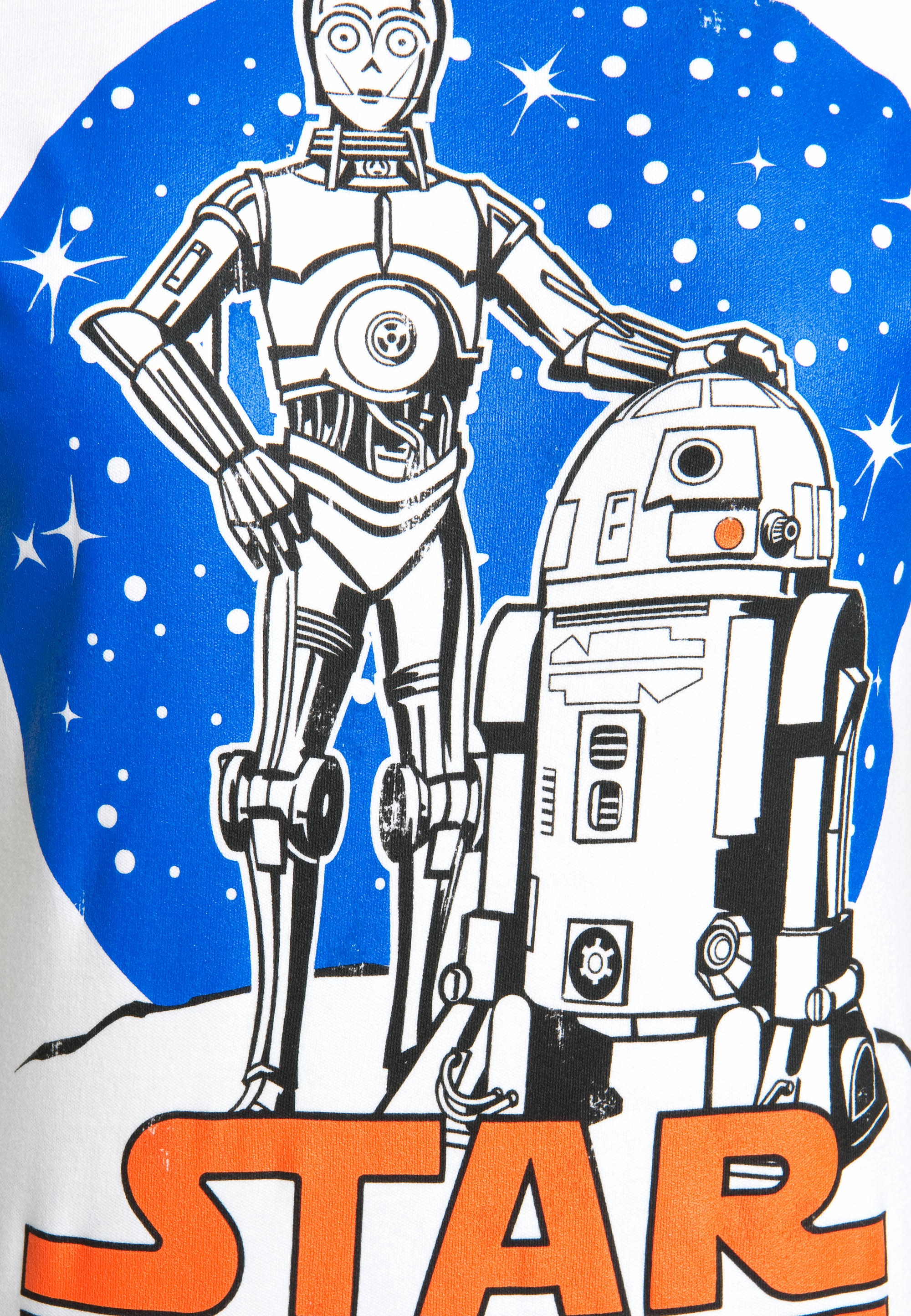 LOGOSHIRT T-Shirt »Droids«, mit lizenzierten Originaldesign
