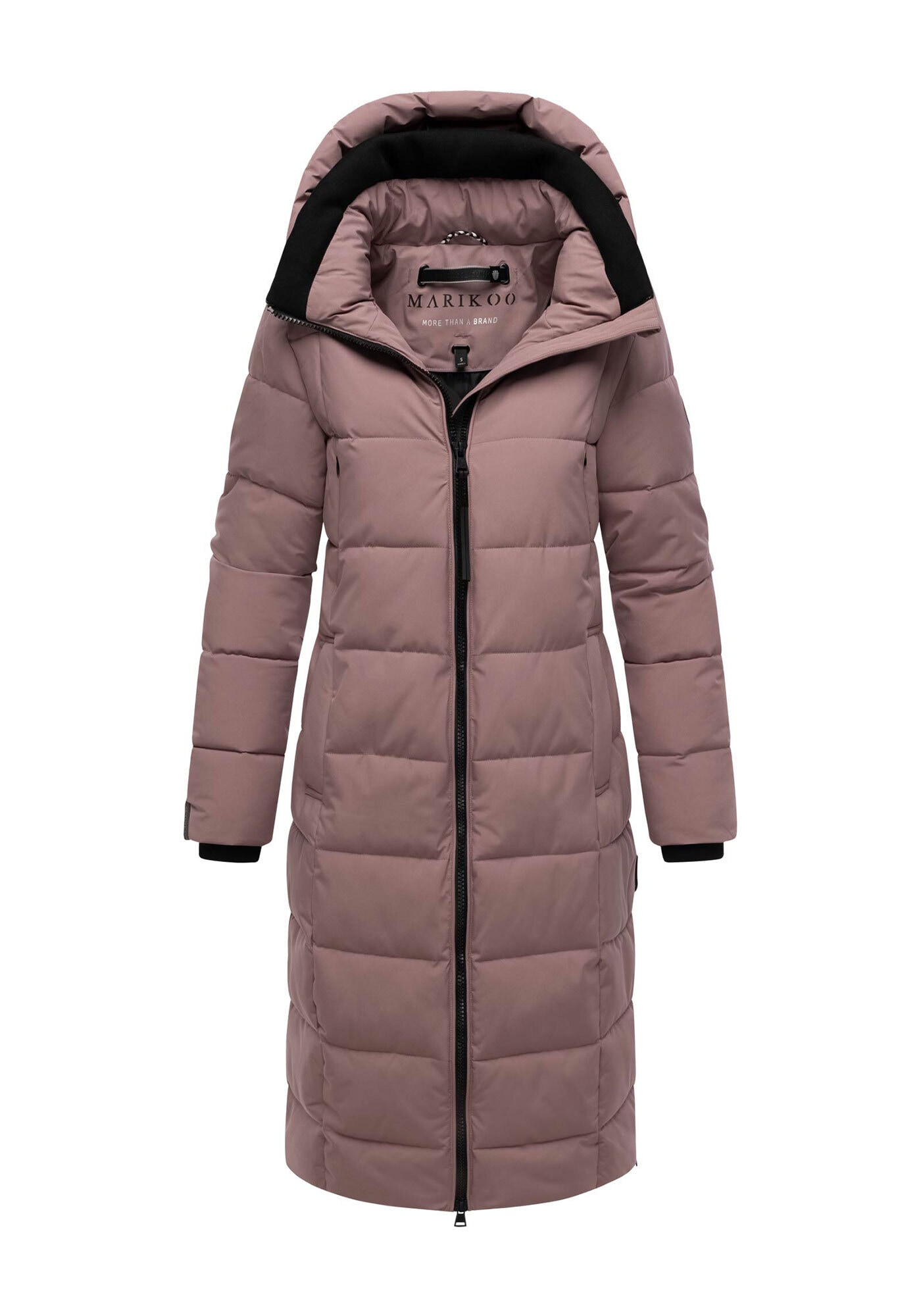 Marikoo Winterjacke »Lanitaa« Steppmantel mit abnehmbarer Kapuze
