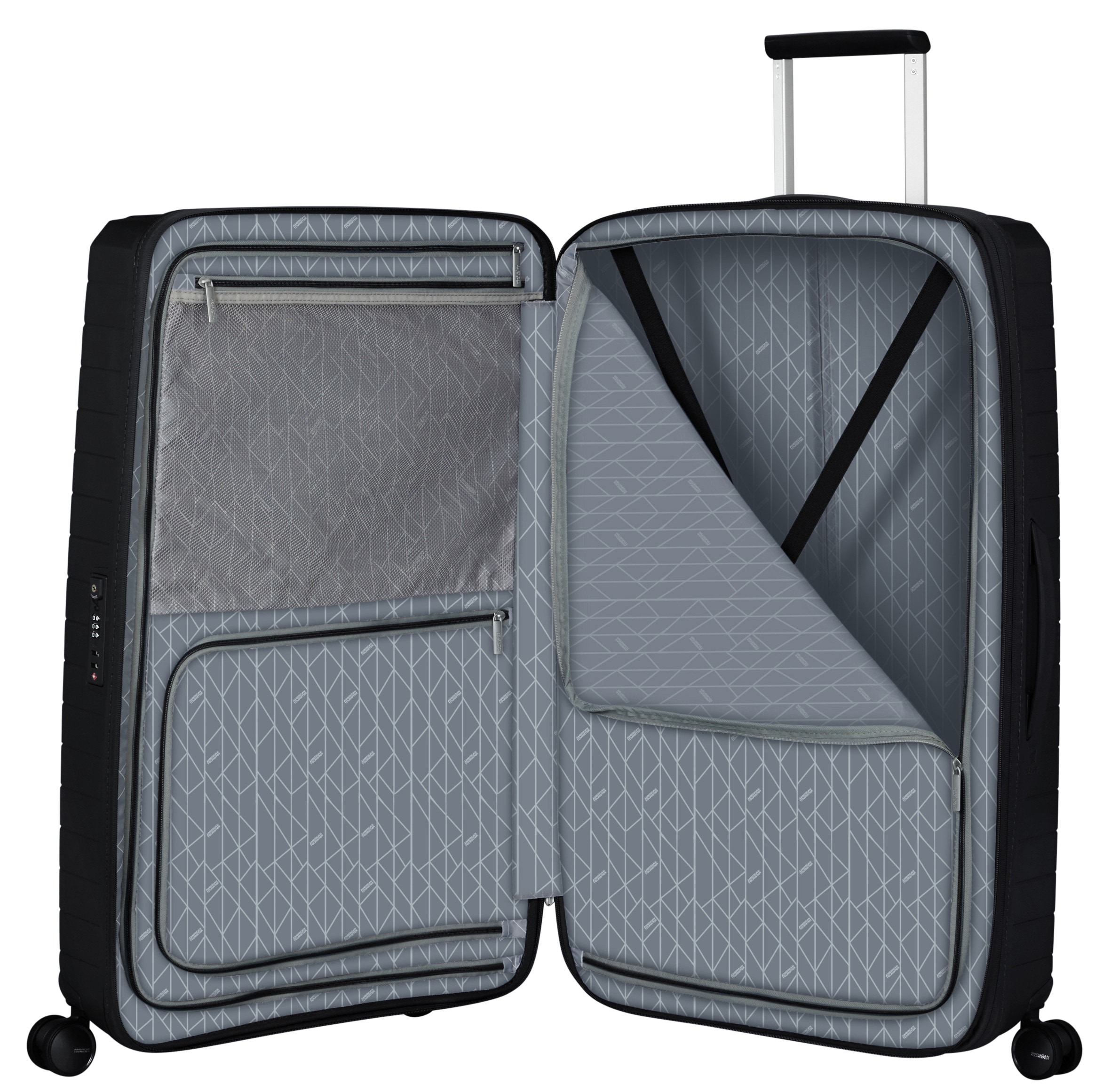 American Tourister® Hartschalen-Trolley »FASTFORWARD, verschiedene Größen und Farben«, 4 Rollen, Hartschalen-Koffer personalisierbar TSA-Schloss Volumenerweiterung