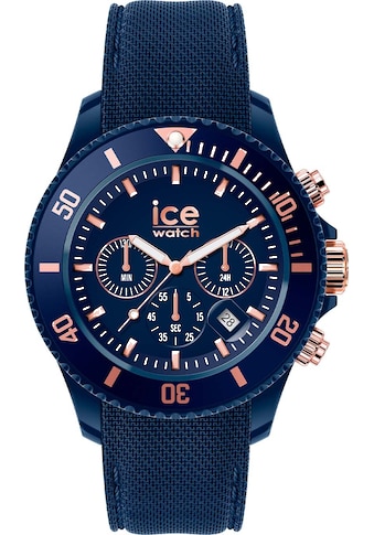 Chronograph »ICE chrono Dark blue Rose-Gold L, 020621«