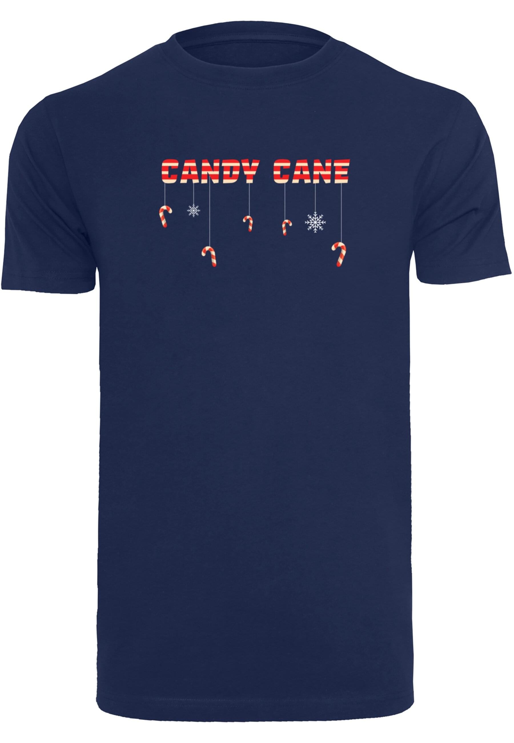 Merchcode T-Shirt »Merchcode Herren Candy Cane T-Shirt Round Neck«, (1 tlg.)