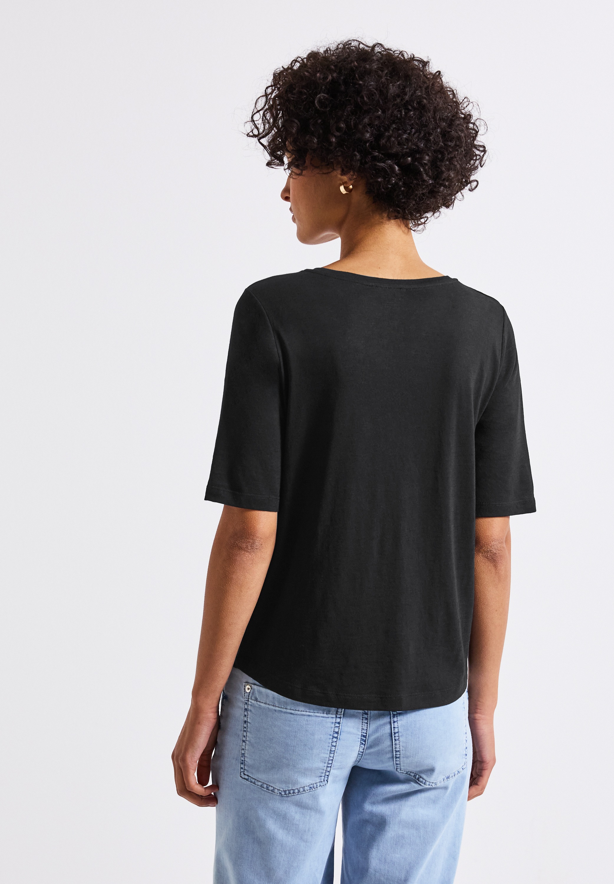 STREET ONE T-Shirt, im soften Baumwoll-Mix