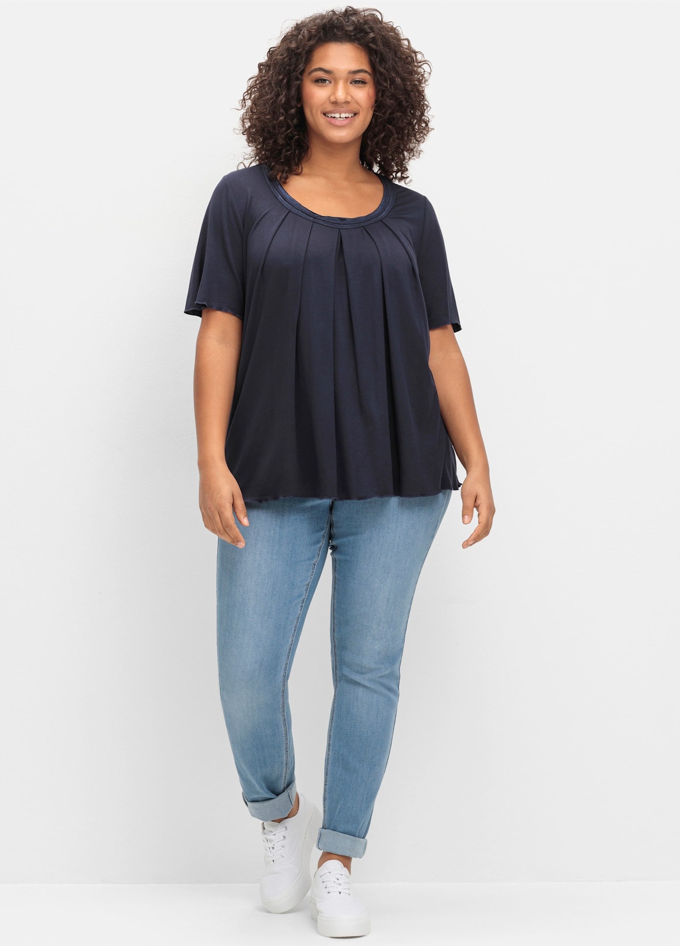 Sheego T-Shirt "T-Shirt", (1 tlg.) günstig online kaufen
