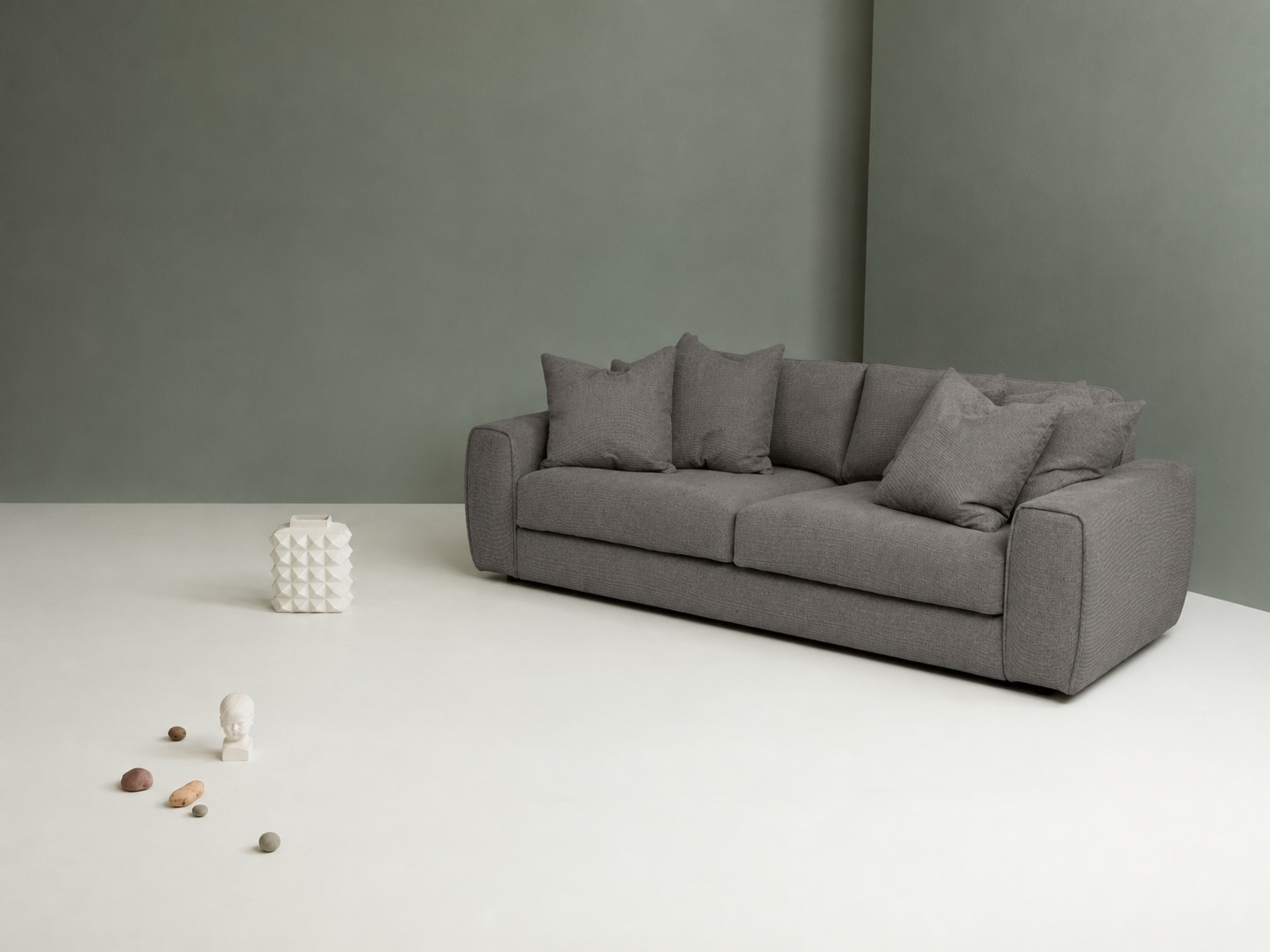 OTTO home Schlafsofa »Rillea, Sofa, Couch, MADE in Europe« B: 252 cm, FSC®, Liegefläche 180x200 cm