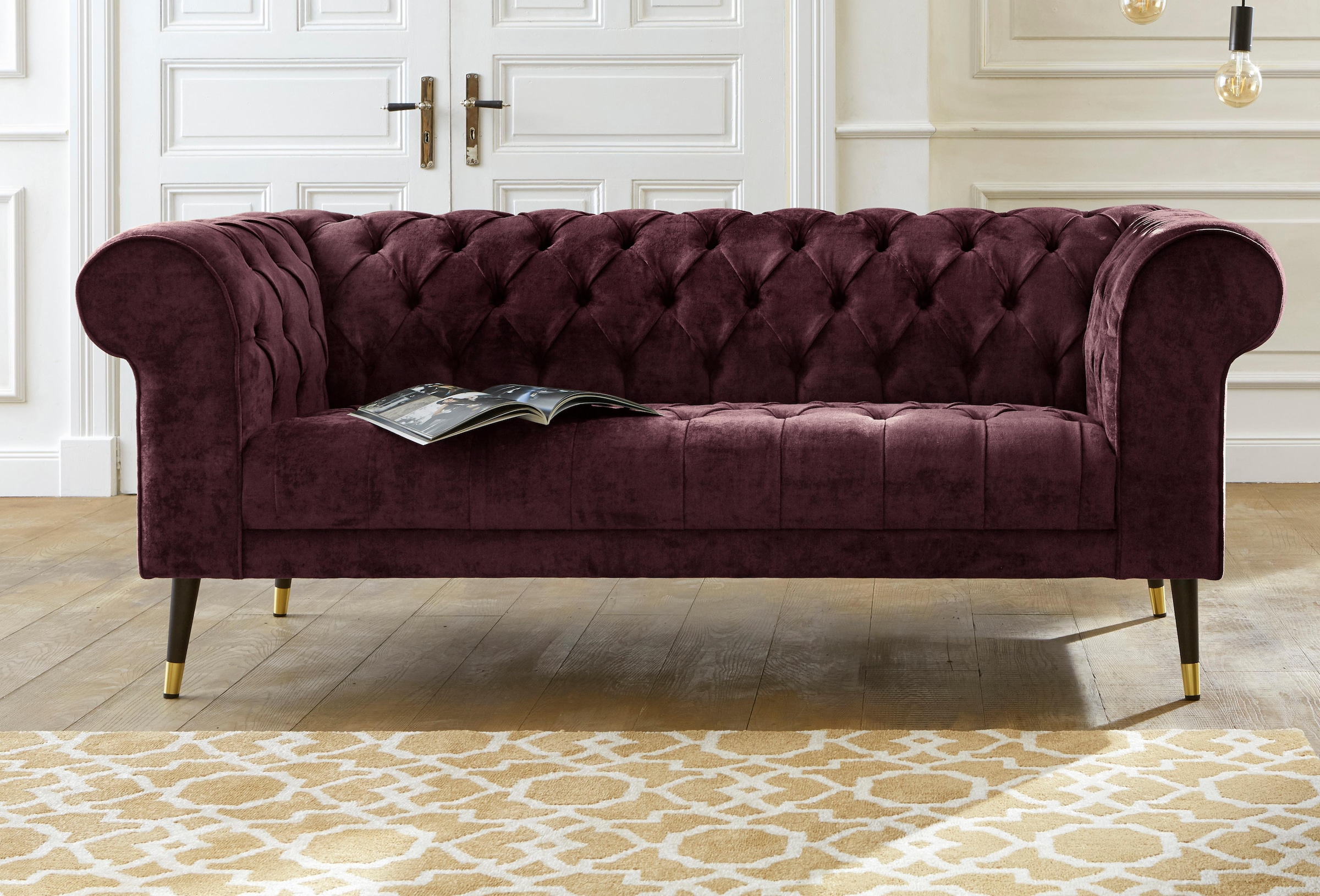 Guido Maria Kretschmer Home&Living Chesterfield-Sofa "Tinnum" günstig online kaufen