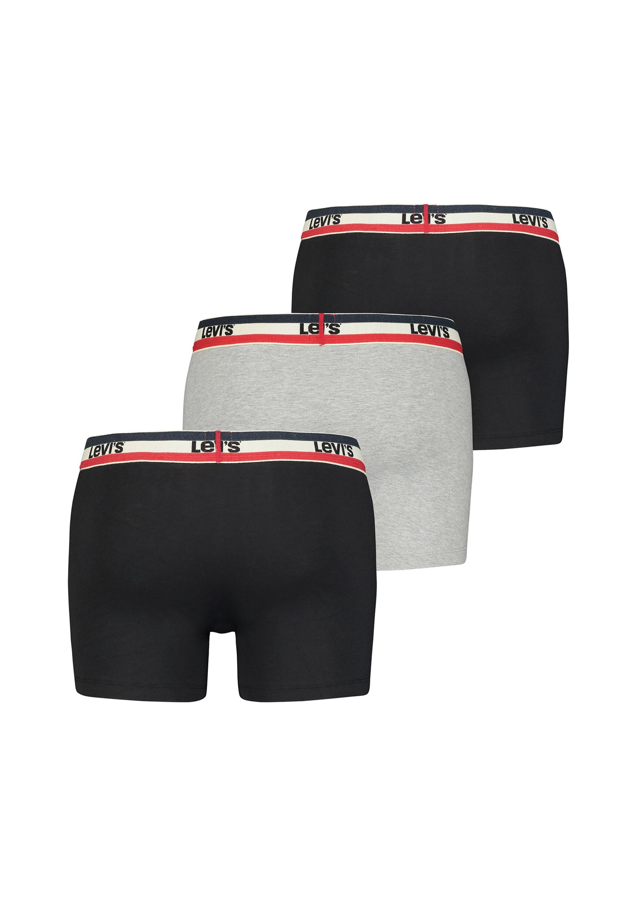 Levi's® Boxershorts »Boxershort MEN SPRTSWR LOGO BOXER BRIEF 3P 6er Pack«