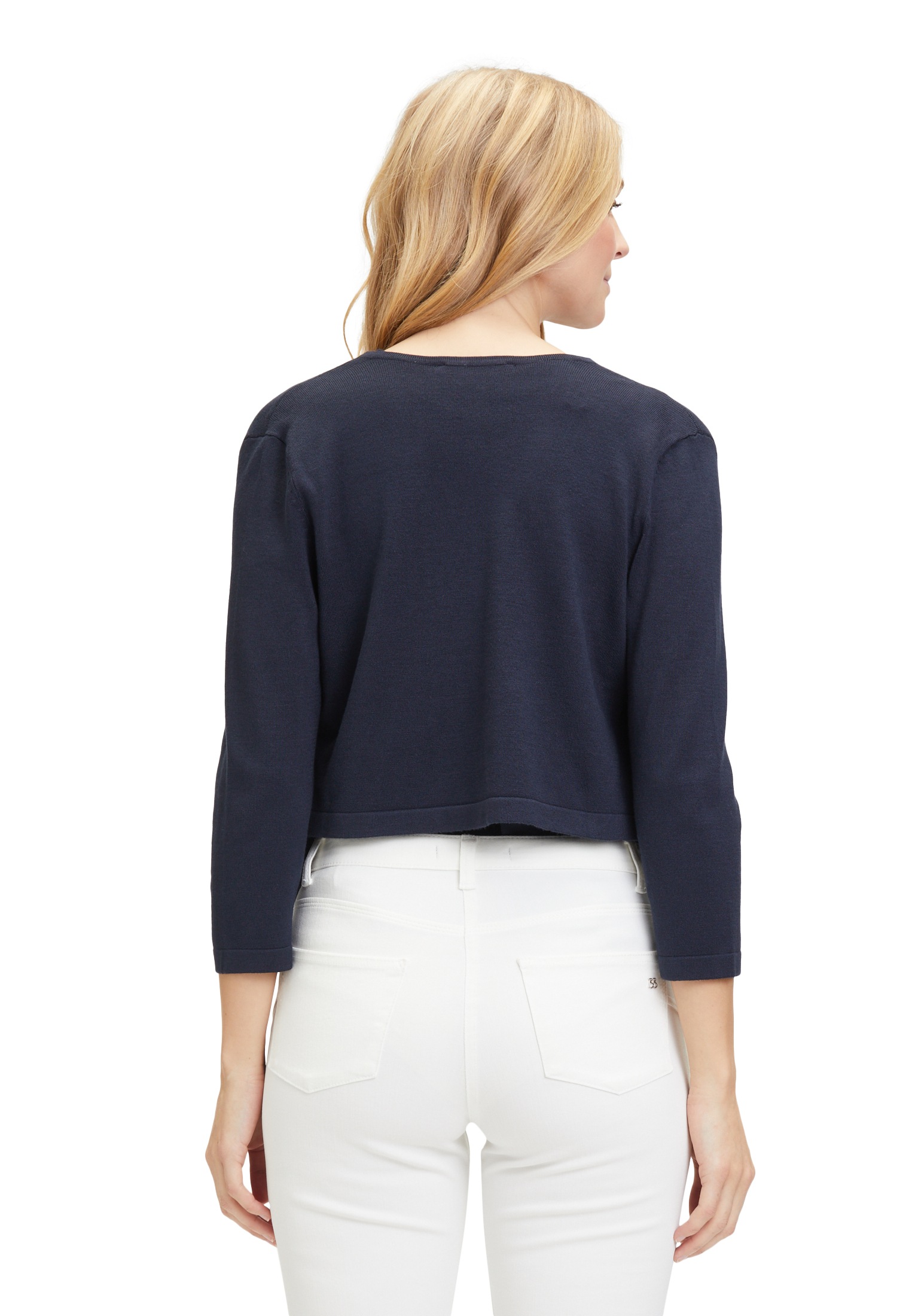 Betty Barclay Strickjacke »Betty Barclay Feinstrick-Bolero unifarben«, Strick