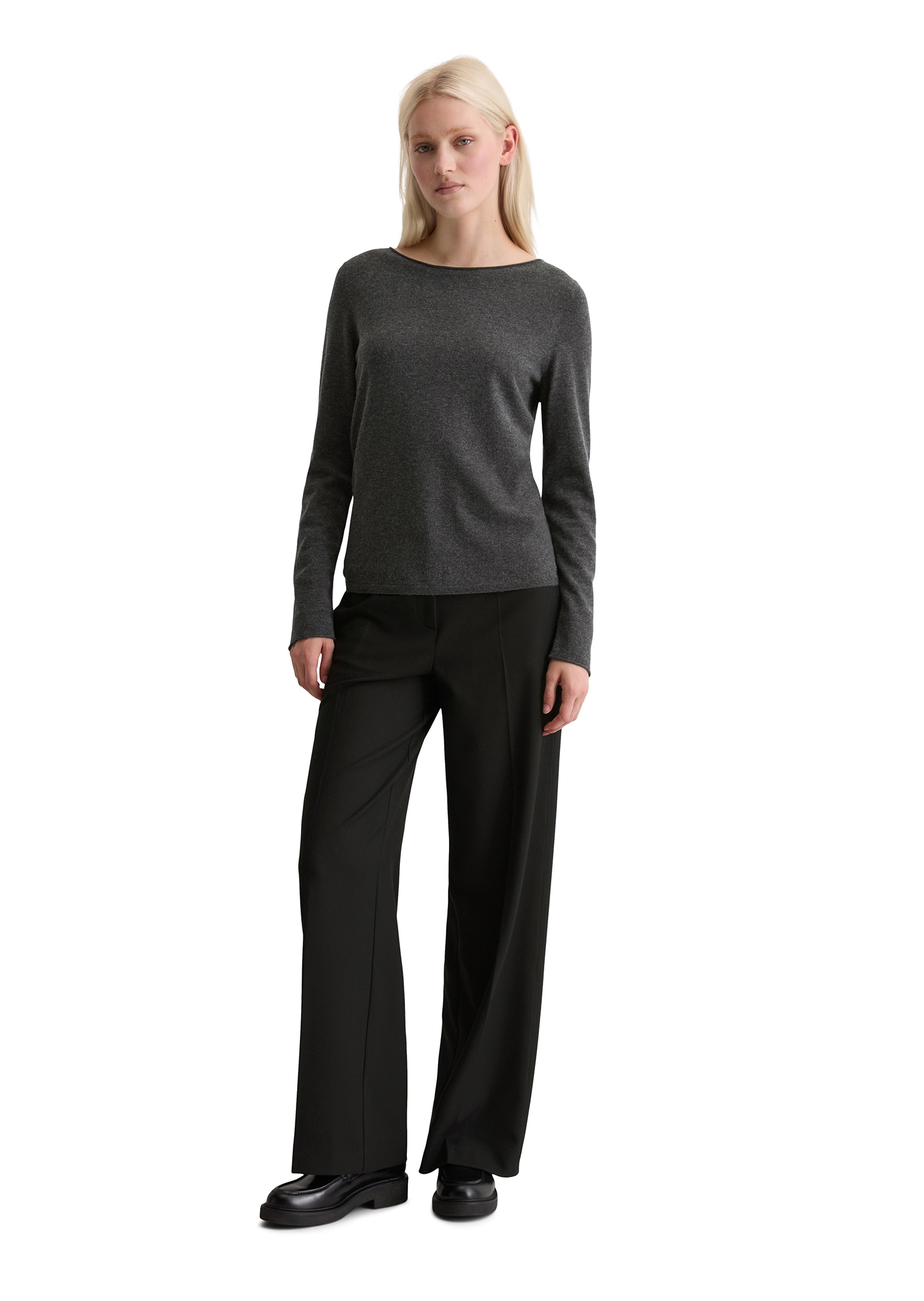 Marc O'Polo Strickpullover »aus softem Schurwolle-Mix«