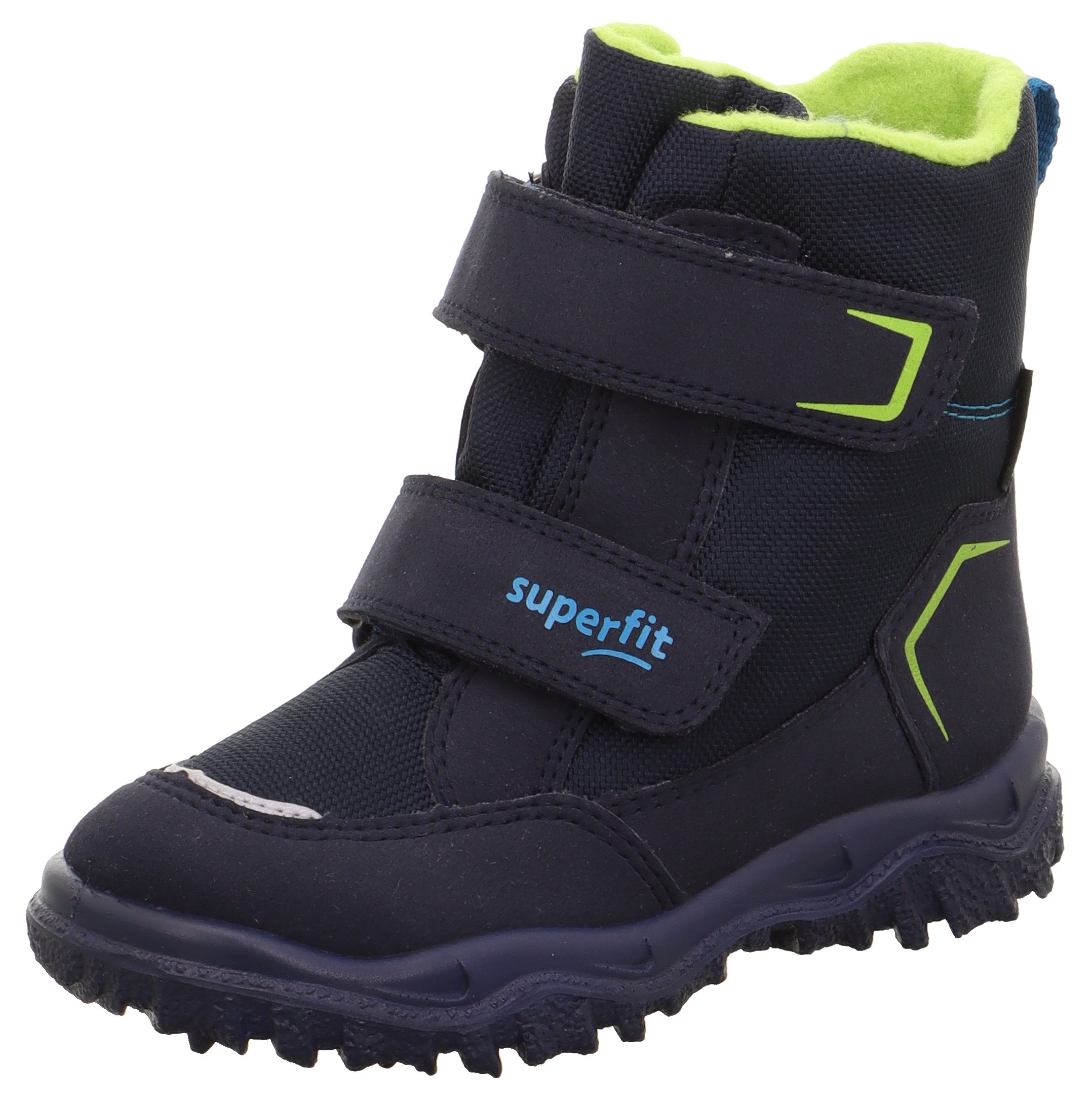 SUPERFIT Mädchen Winterstiefel "HUSKY WMS: Mittel", Gr. 34, bunt, Textil, Schuhe, Snowboots mit wärmendem Textilfutter, Größenschablone zum Download