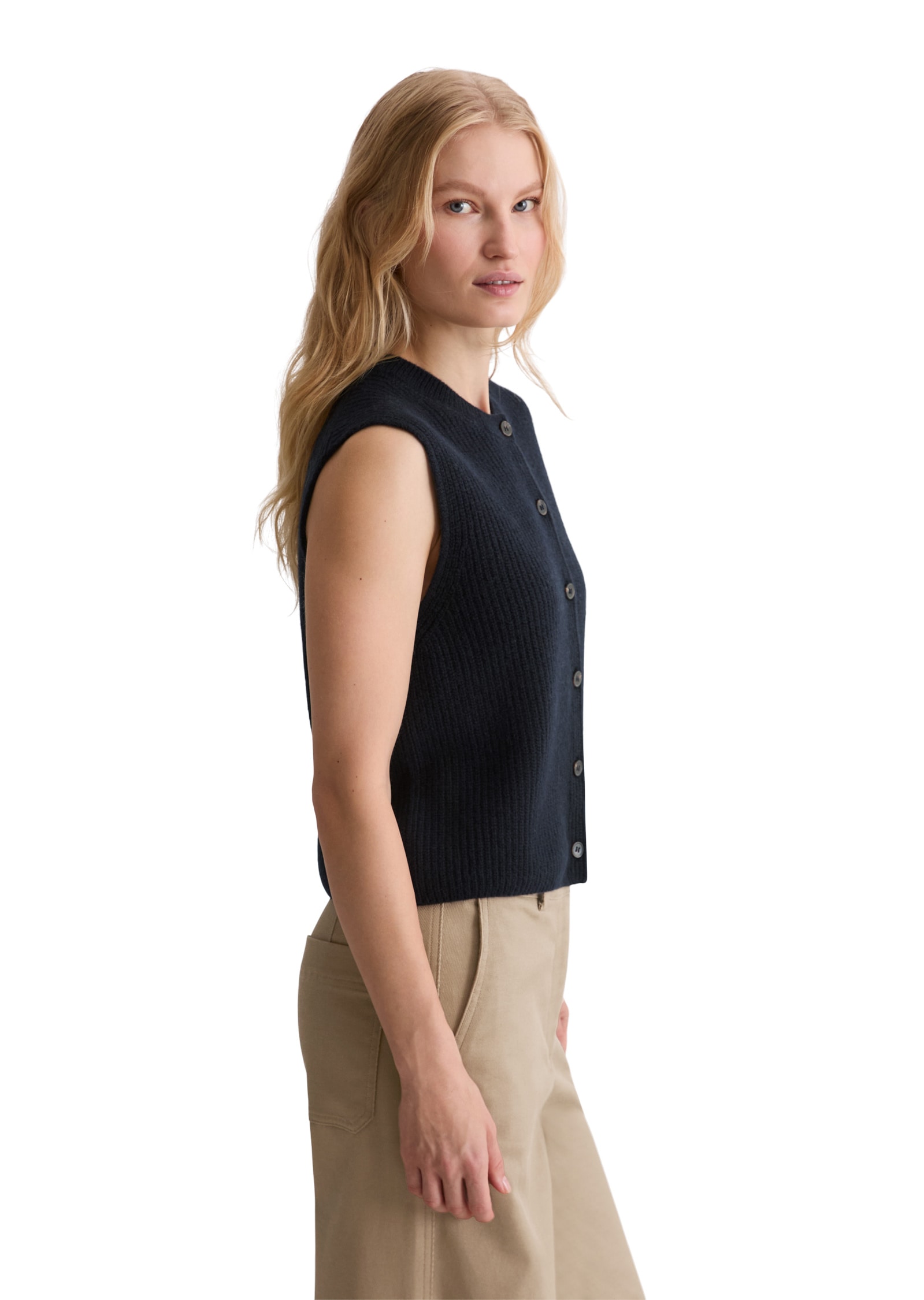 Marc O'Polo Strickweste »aus weichem Merinowolle-Mix«