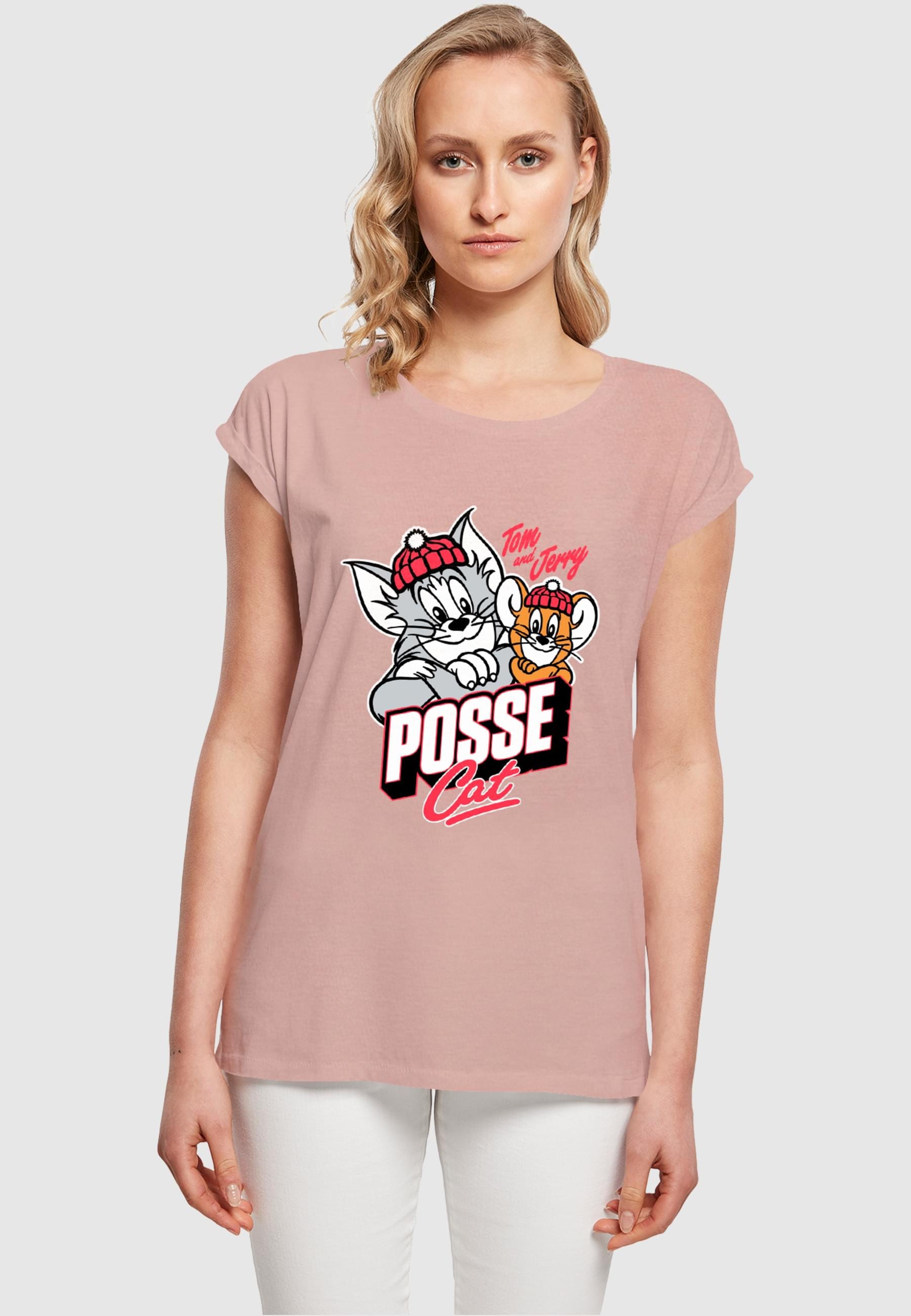 ABSOLUTE CULT T-Shirt "ABSOLUTE CULT Damen Ladies Tom and Jerry - Posse Cat günstig online kaufen