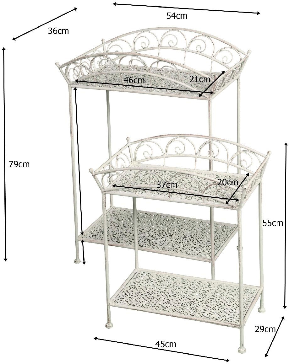 Ambiente Haus Beistelltisch, (Set, 2 St.)