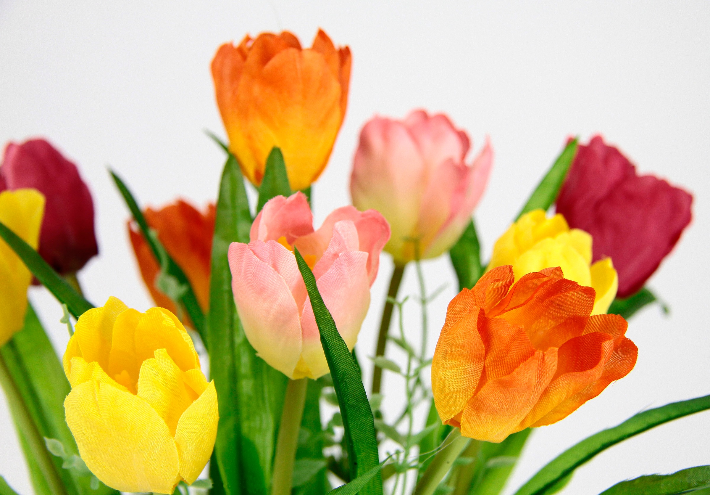 I.GE.A. Kunstblume "Gesteck Tulpe", Künstliche Pflanze Ostern Blüten Hochze günstig online kaufen