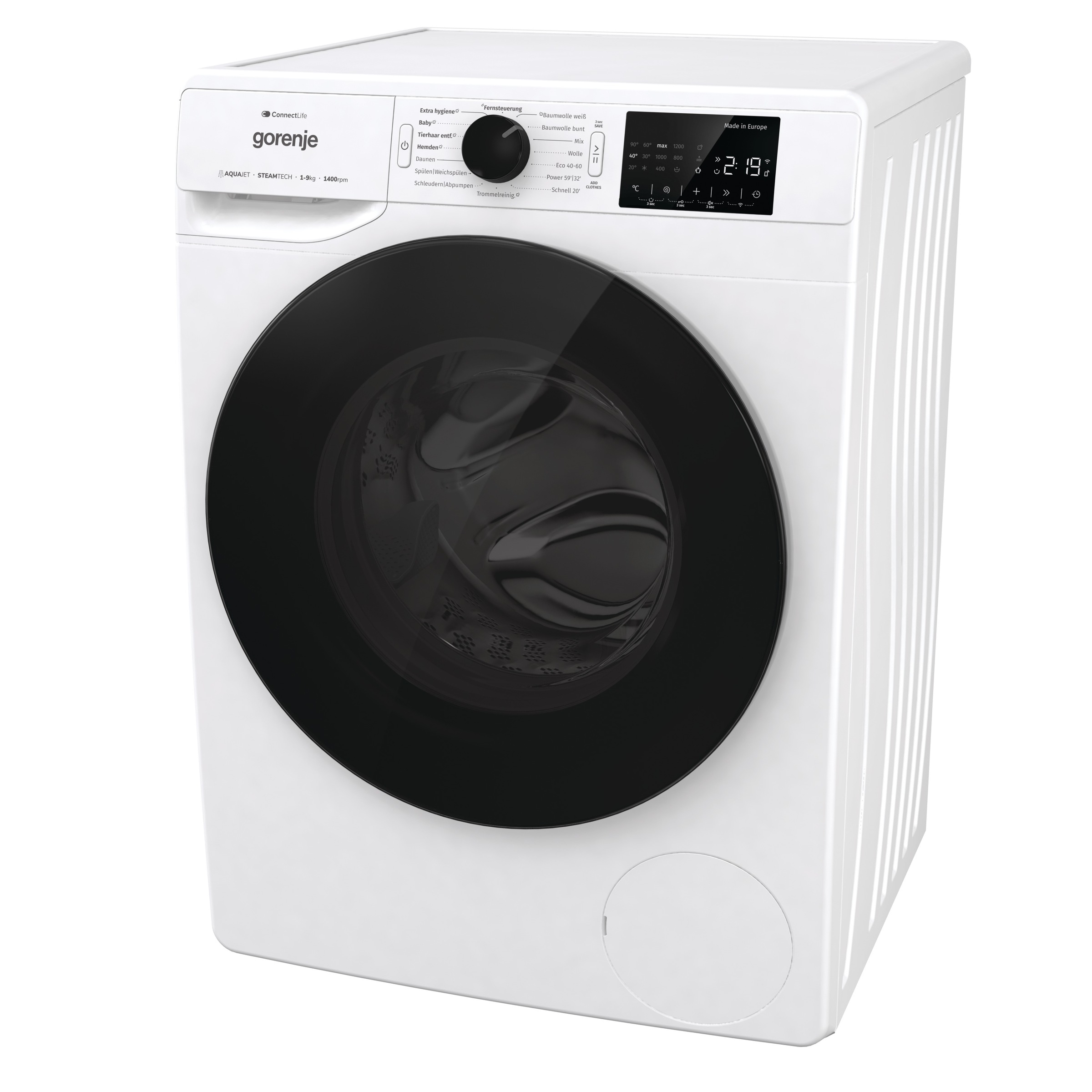 GORENJE Waschmaschine »WPNEI94DA1TS«, 9 kg, 1400 U/min, Energieklasse A-10%