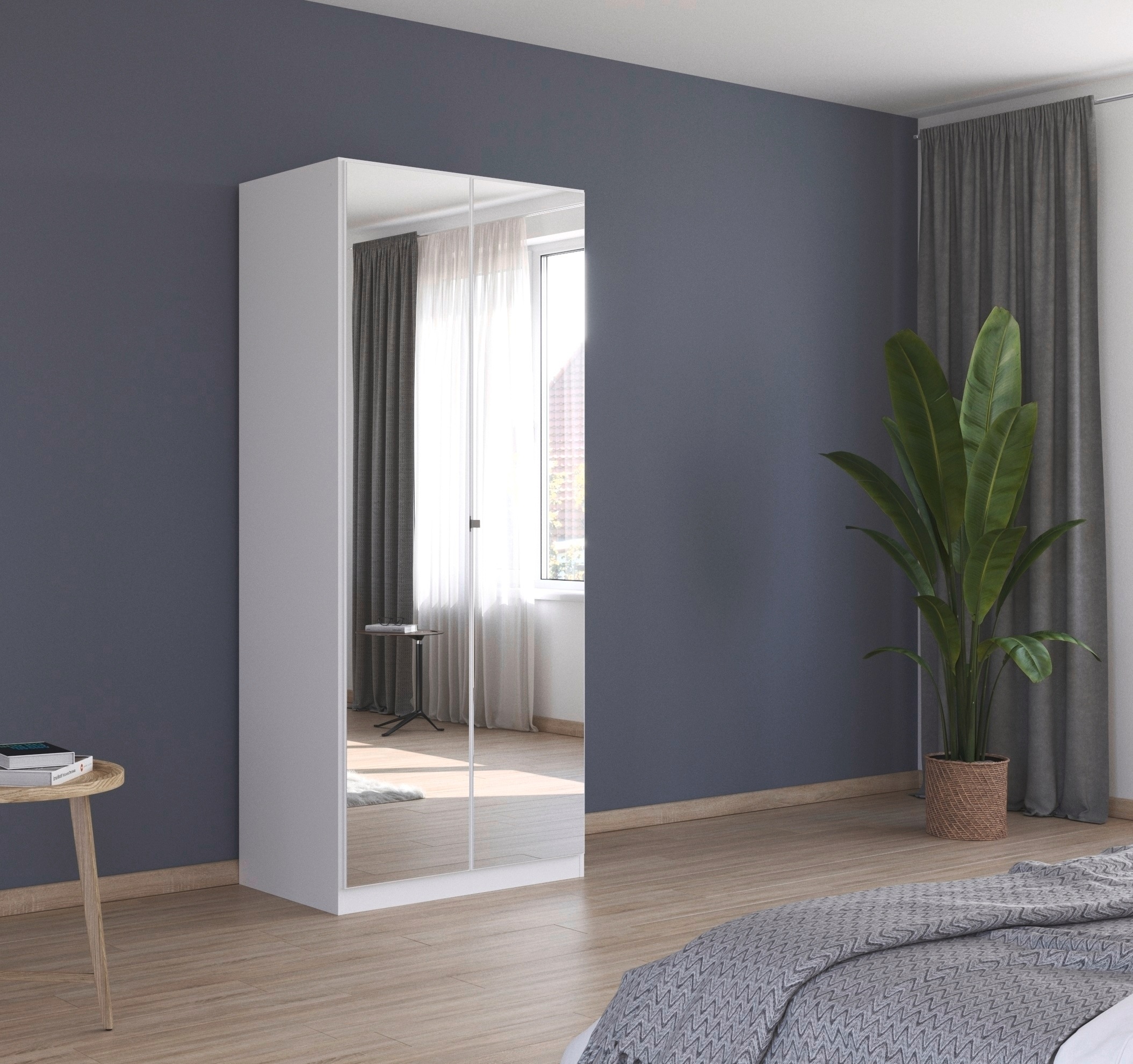 rauch Drehtürenschrank "Reflect" mit Spiegelfront, inkl. praktischer Innene günstig online kaufen