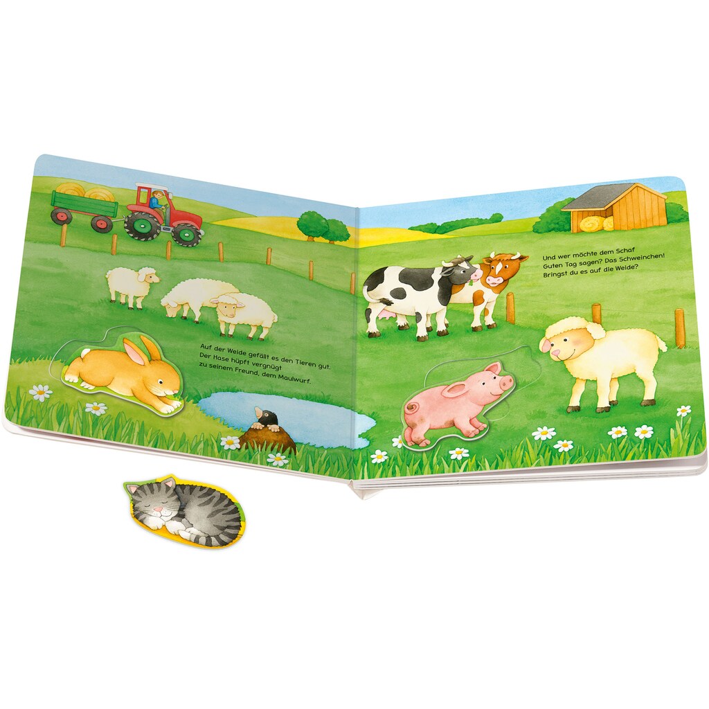 Ravensburger Buch »ministeps®, Mein großes Tiere Puzzle-Spielbuch«