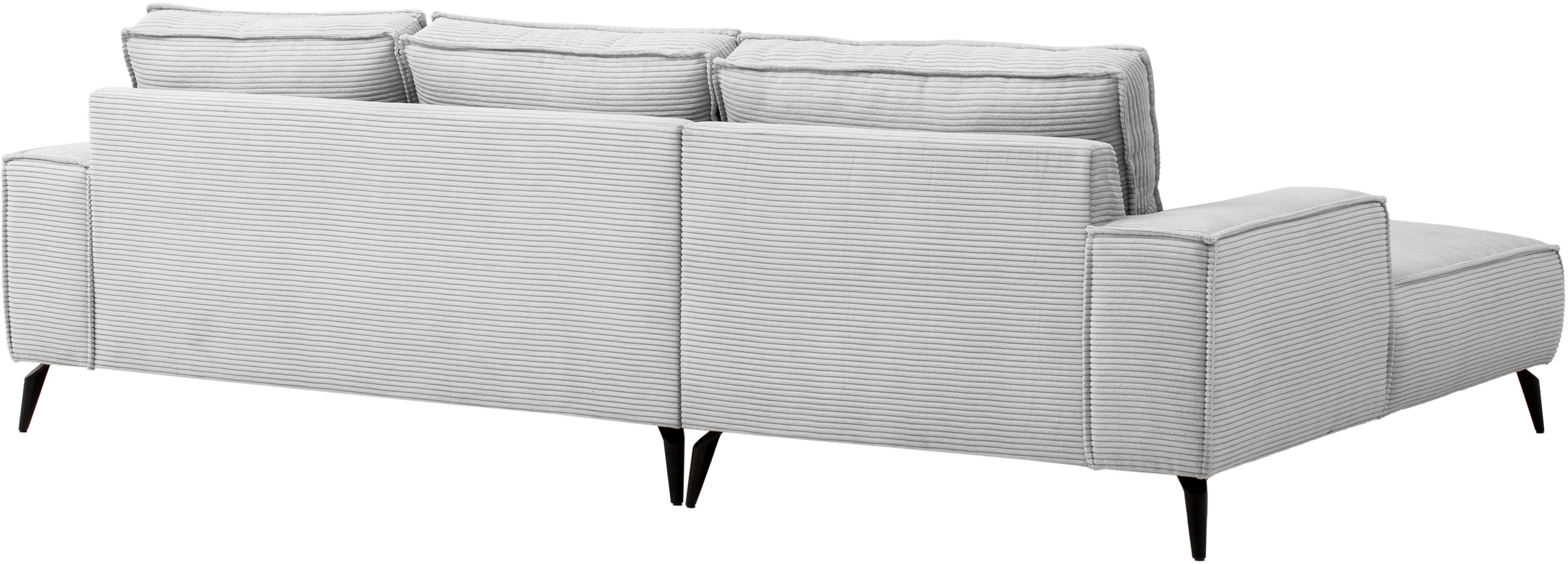andas Sitzgruppe »TVINNU, Polsterecke L-Form, Schlaffunktion, mit Hocker«, (Set, 2 tlg.), stellbar zum Schlafsofa (Krokodilverbinder)