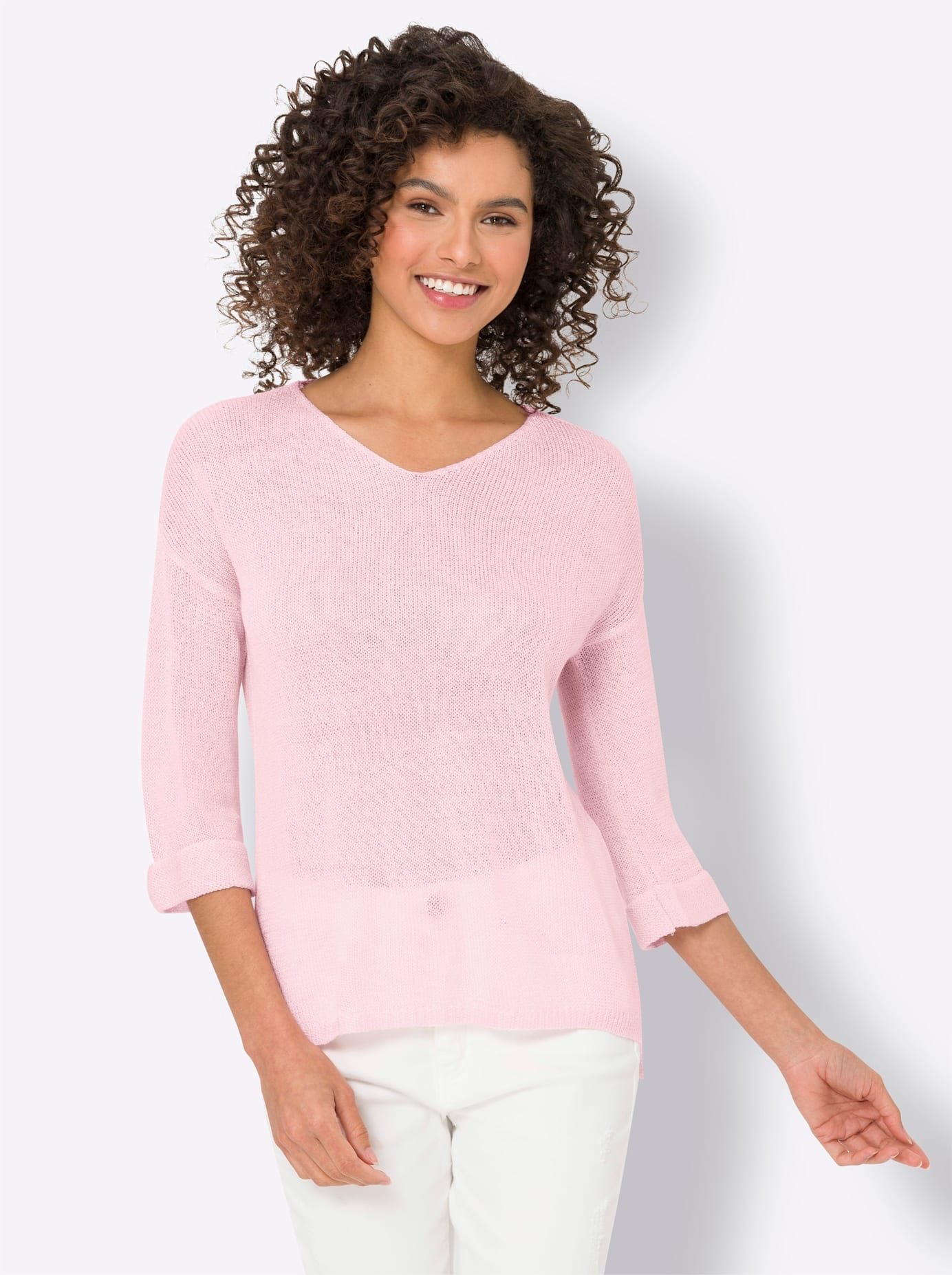 heine V-Ausschnitt-Pullover "Pullover" günstig online kaufen