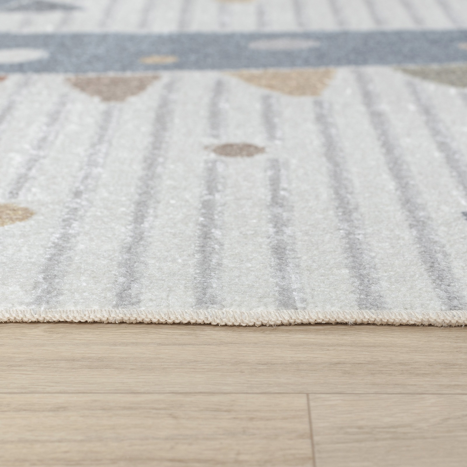 Kinderteppich LIVABLISS "SEOUL", grau, B:80cm H:6mm L:150cm, Kunstfaser, Teppiche, Kinderteppich, Kids 3