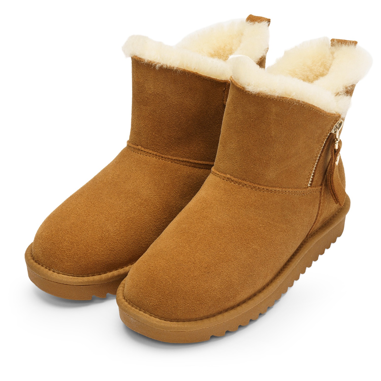 Thumbnail - Ara Winterboots "ALASKA Short Zip" Stiefel aus echtem Lammfell mit Reißverschluss, G-Weite (weit)