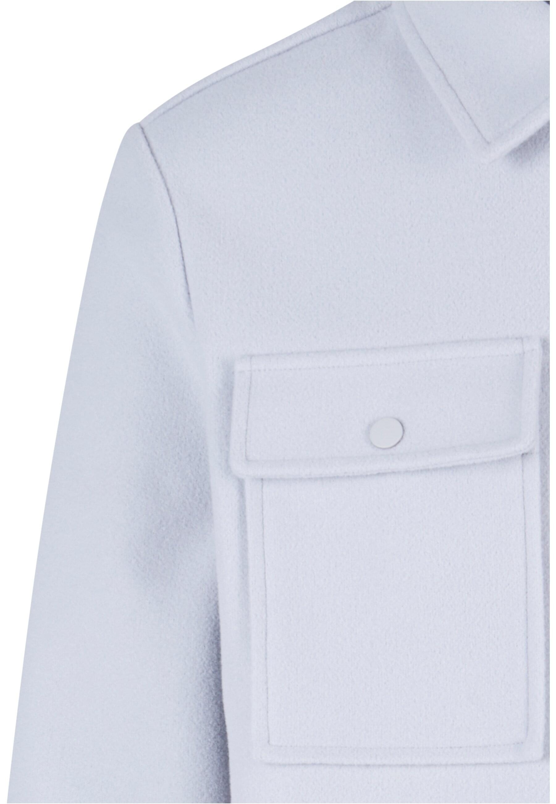 URBAN CLASSICS Langarmhemd »Urban Classics Herren Plain Overshirt« 1 Stk.