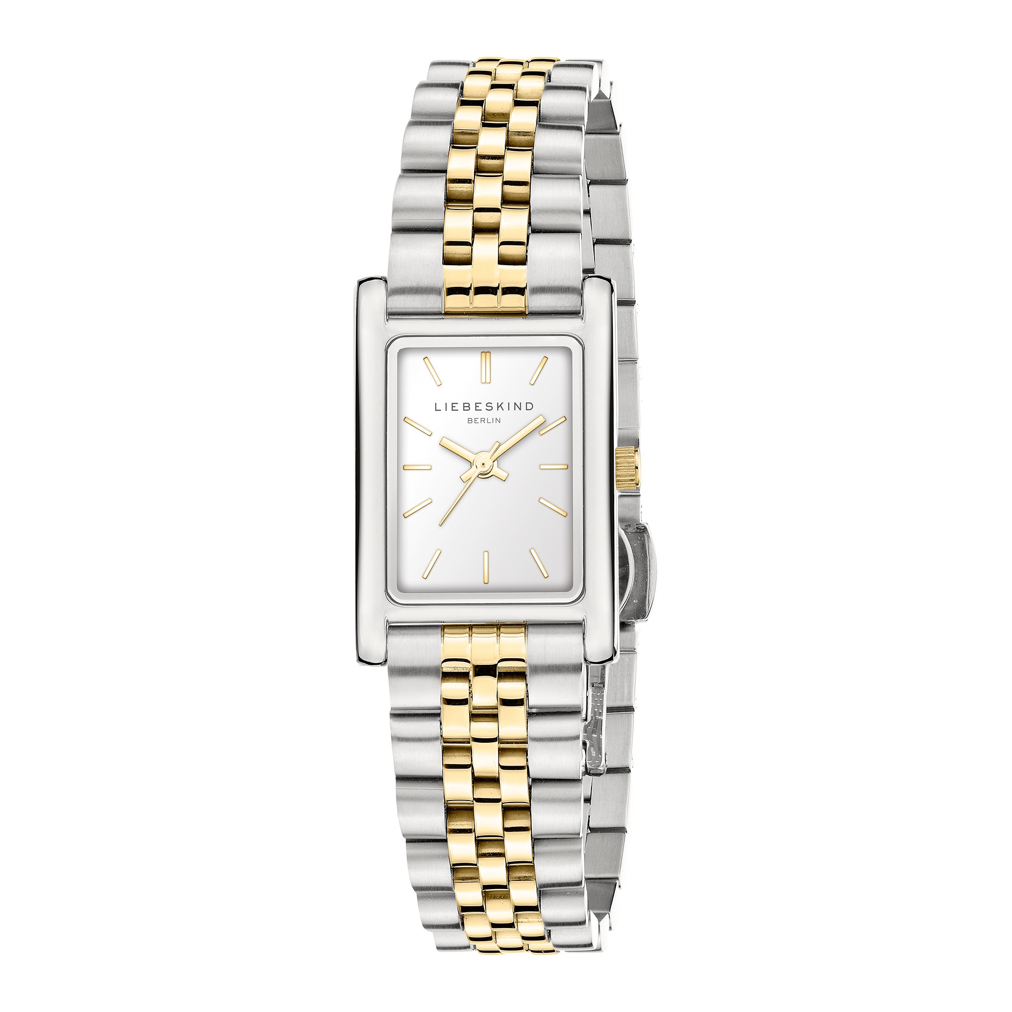 Liebeskind Berlin Quarzuhr »Classic Square«, Armbanduhr, Damenuhr, Edelstahlarmband, analog